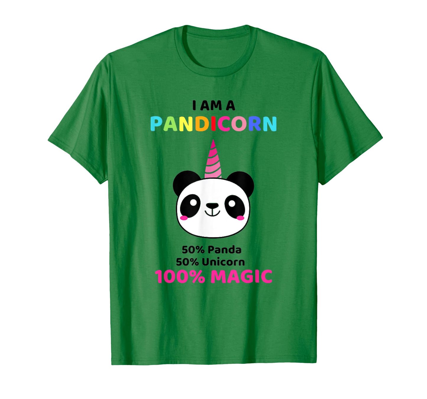 Cute I Am A Pandicorn Shirt Pandacorn for Panda Lovers T-Shirt