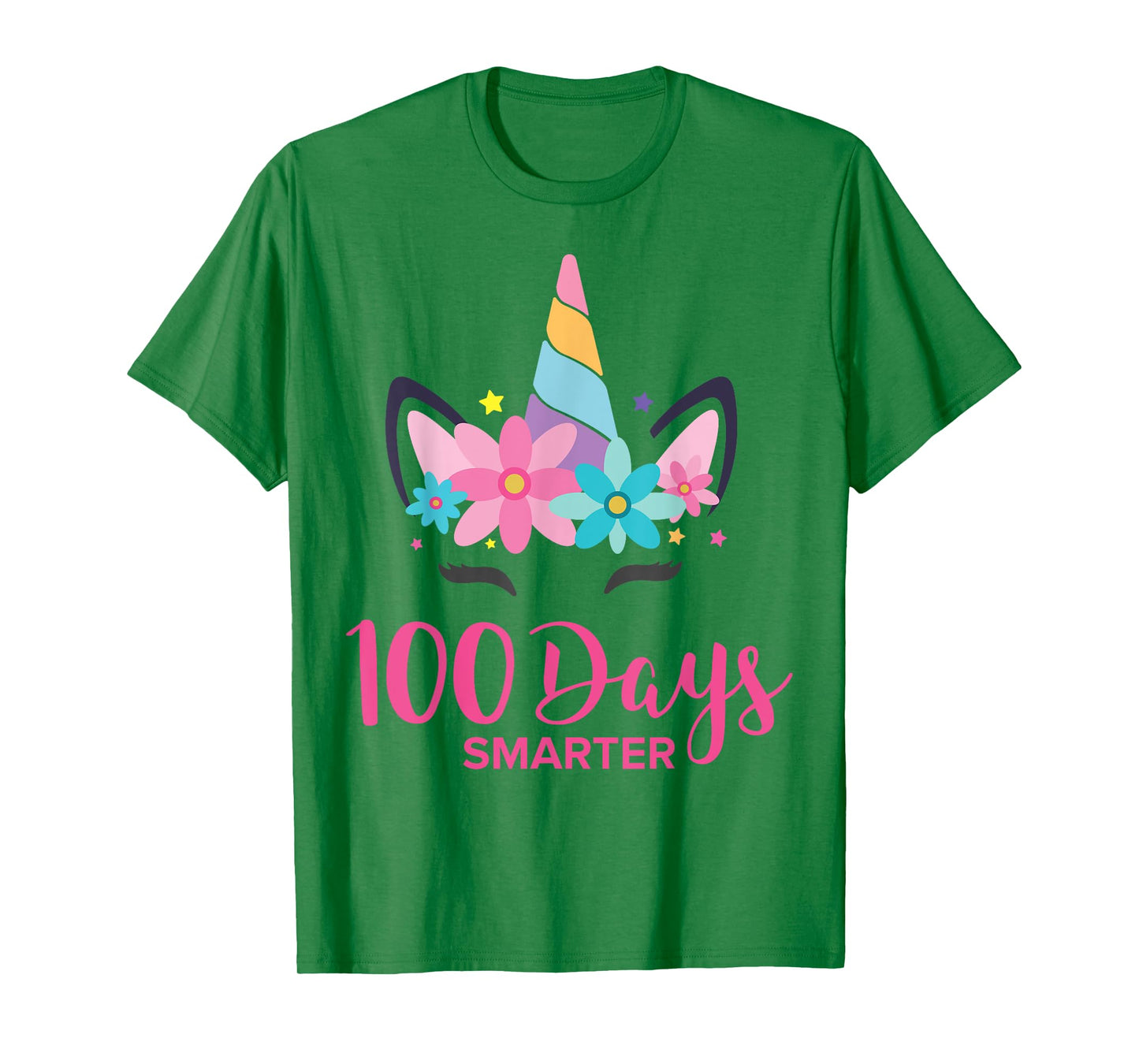 100 Days of School Unicorn Girls Costume T-Shirt