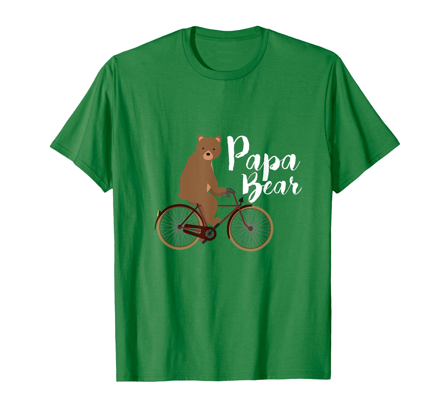 Papa Bear on a Bicycle T-Shirt