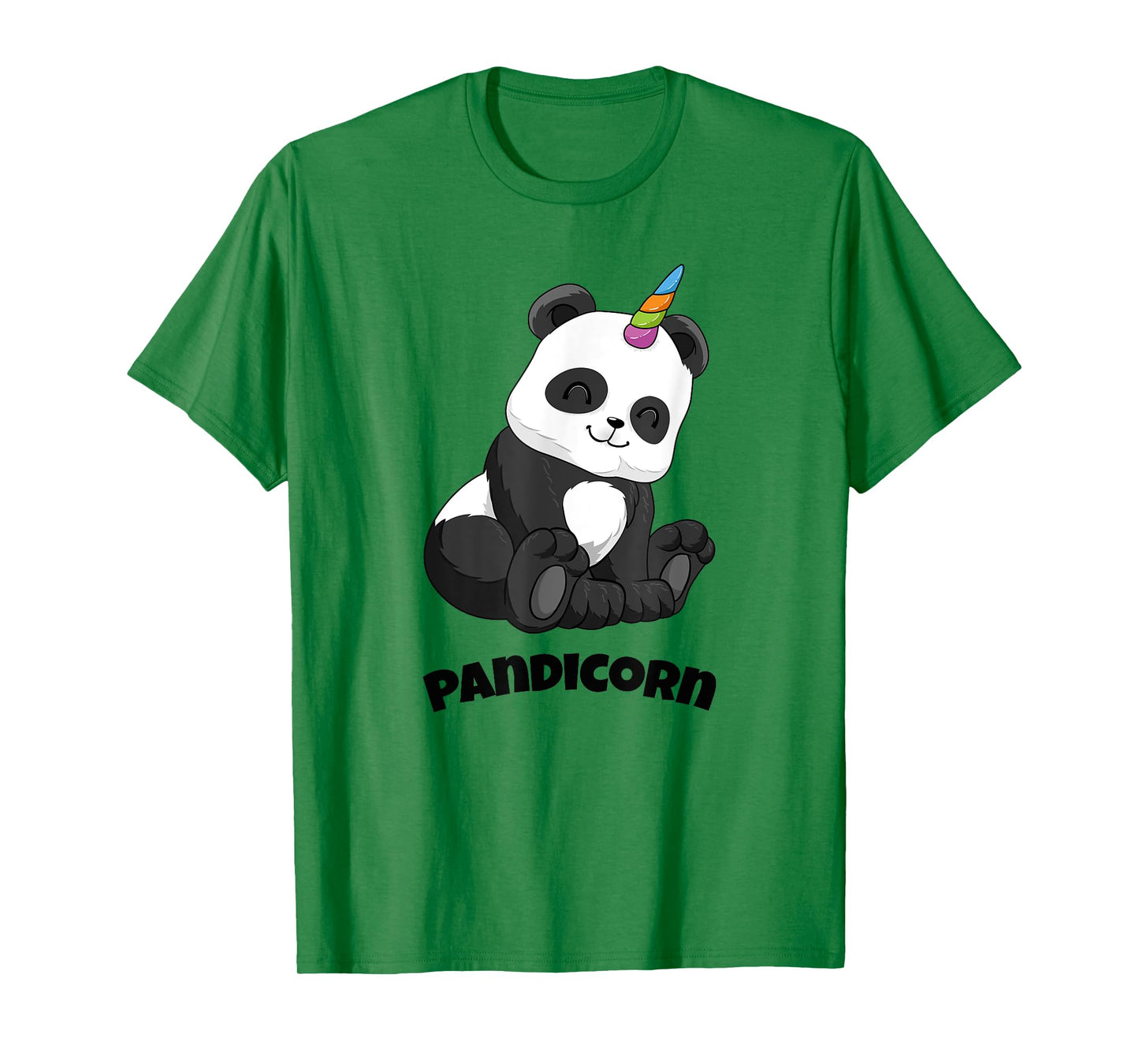 Pandicorn Unicorn Shirt Panda Lover Bear Rainbow Girl T-Shirt