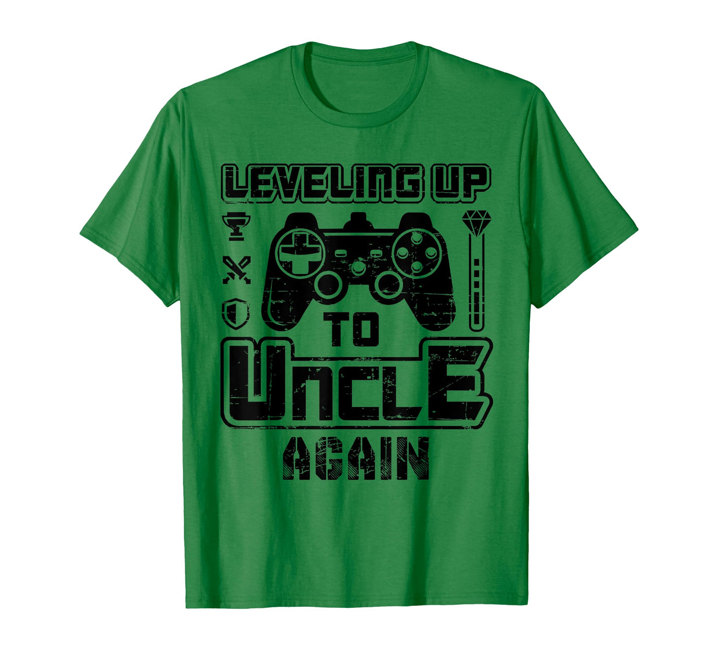 Leveling Up To Uncle Again Pregnancy Announcement T-Shirt
