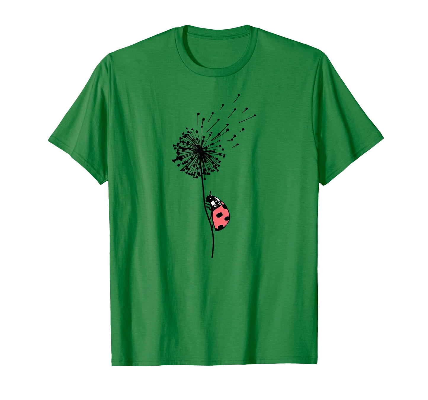 Ladybird on Dandelion T-Shirt