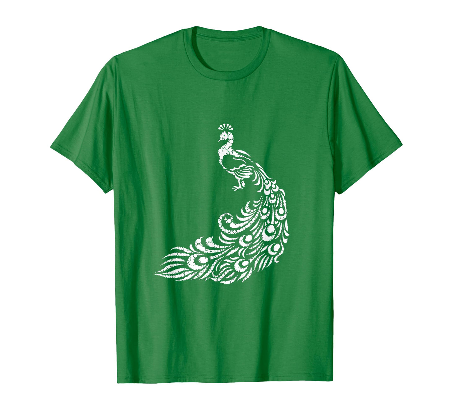White Peacock Graphic T-Shirt