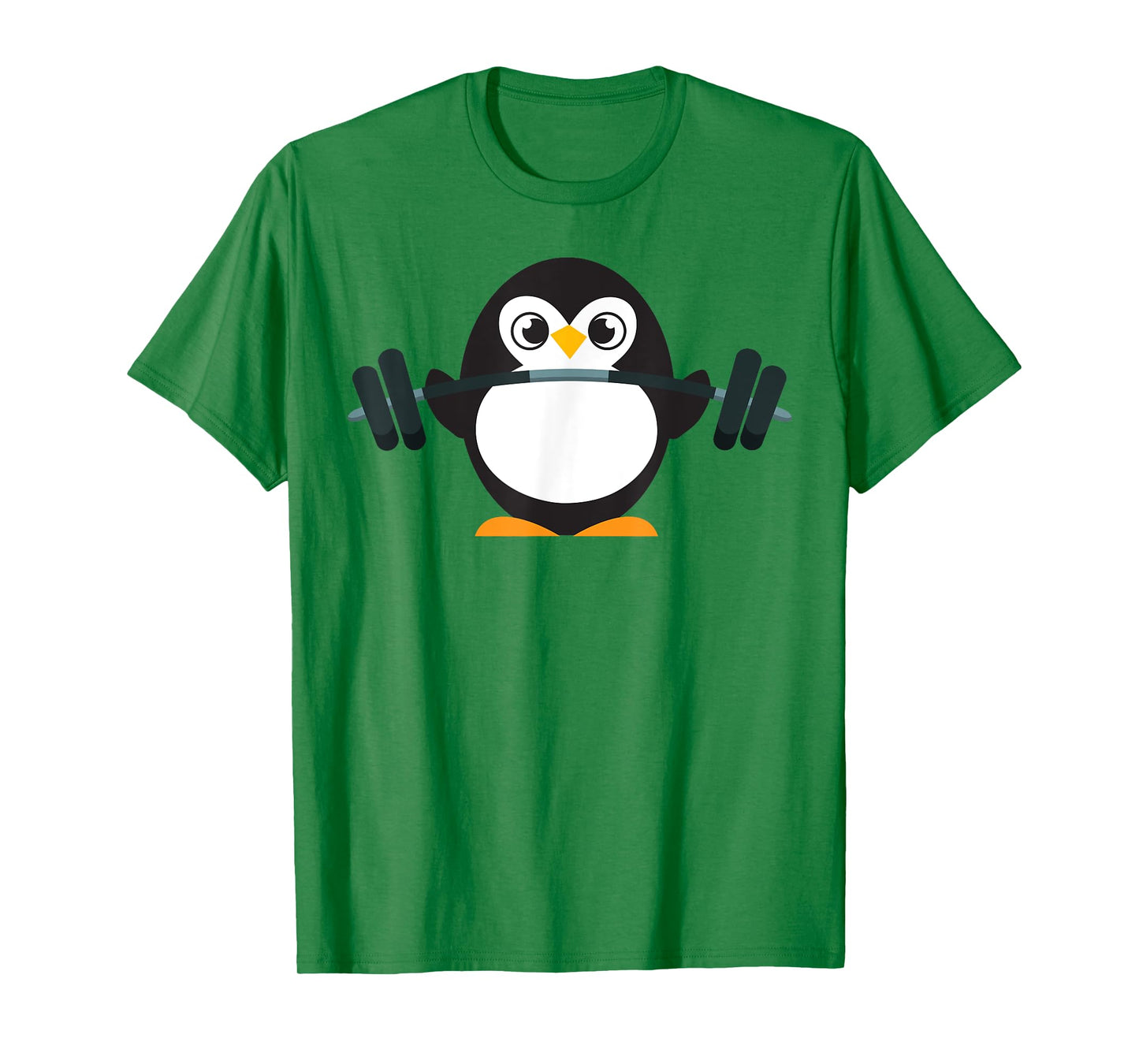 Cute Penguin Weightlifting Shirt - A Perfect Fitness Present T-Shirt