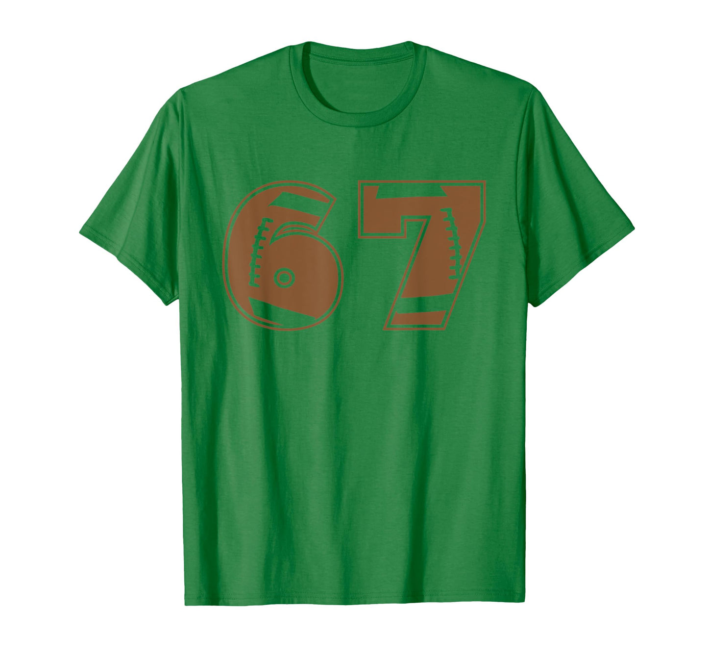 Football 67 Jersey Number T-Shirt