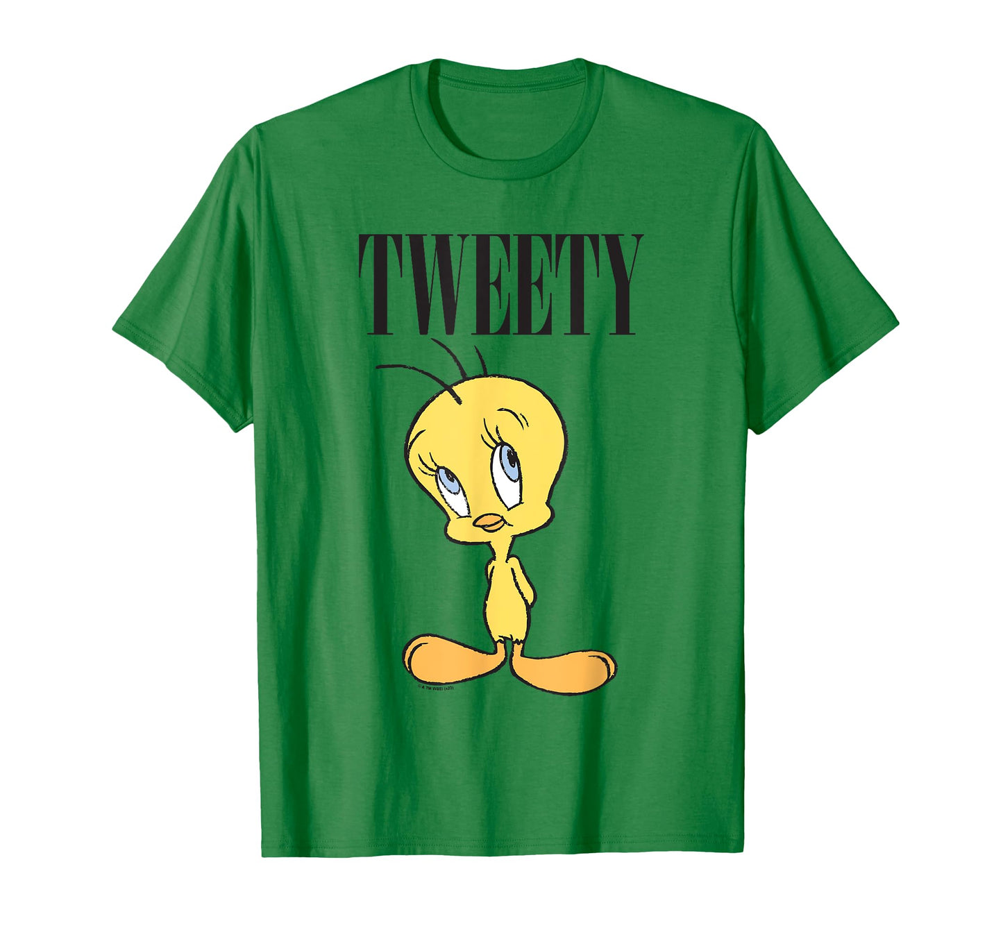 Looney Tunes Tweety Full Body Cute Portrait T-Shirt