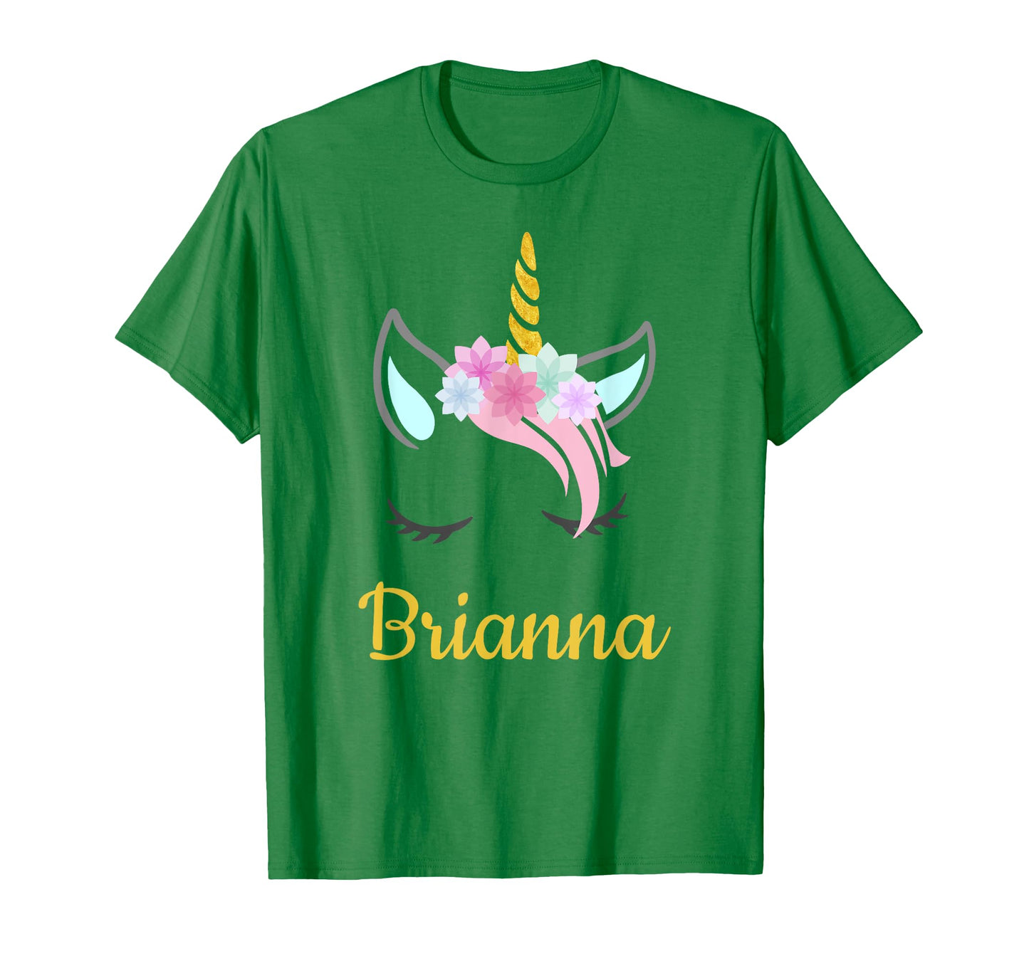 Brianna Unicorn Name Shirt for Brianna