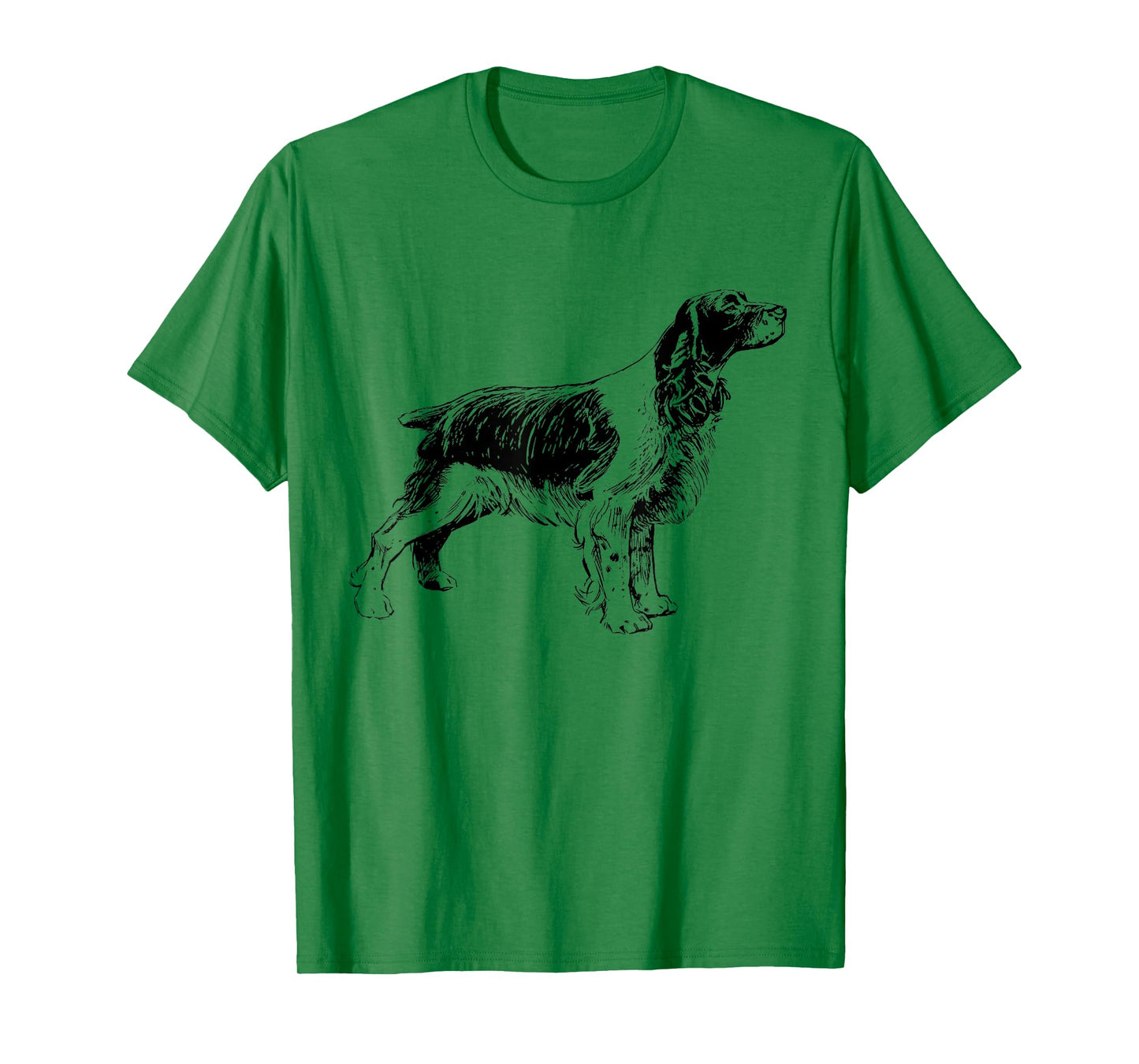 English Springer Spaniel T-Shirt English Spaniel Dog Tee T-Shirt