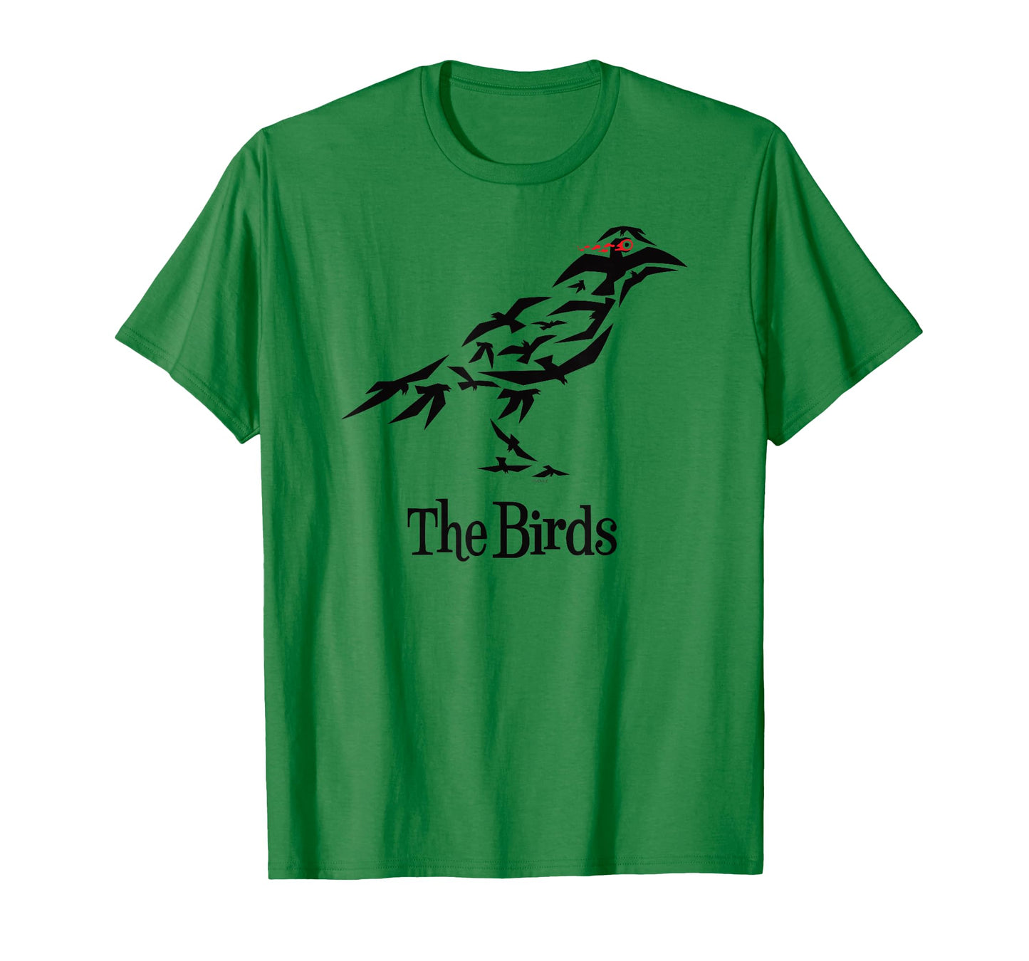 The Birds Alfred Hitchcock Raven T-Shirt
