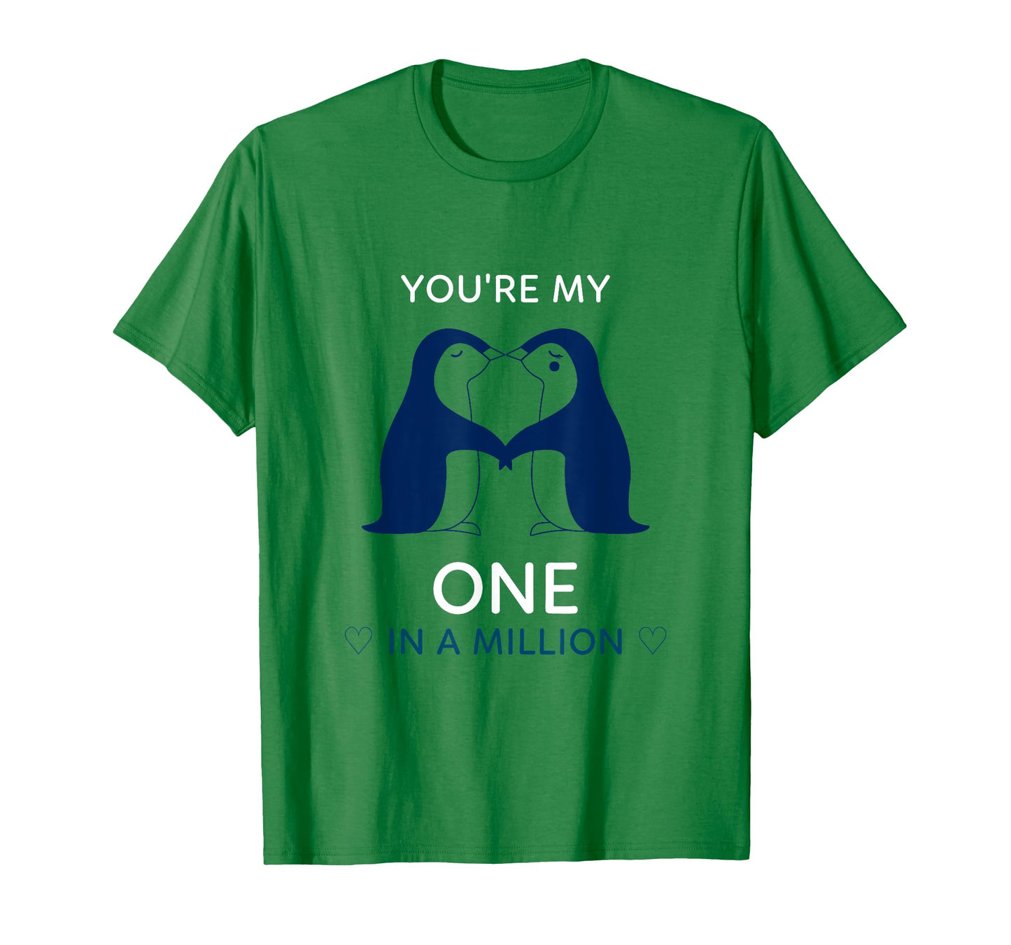 Romantic Penguin Cool you're my one animal love gift tee T-Shirt