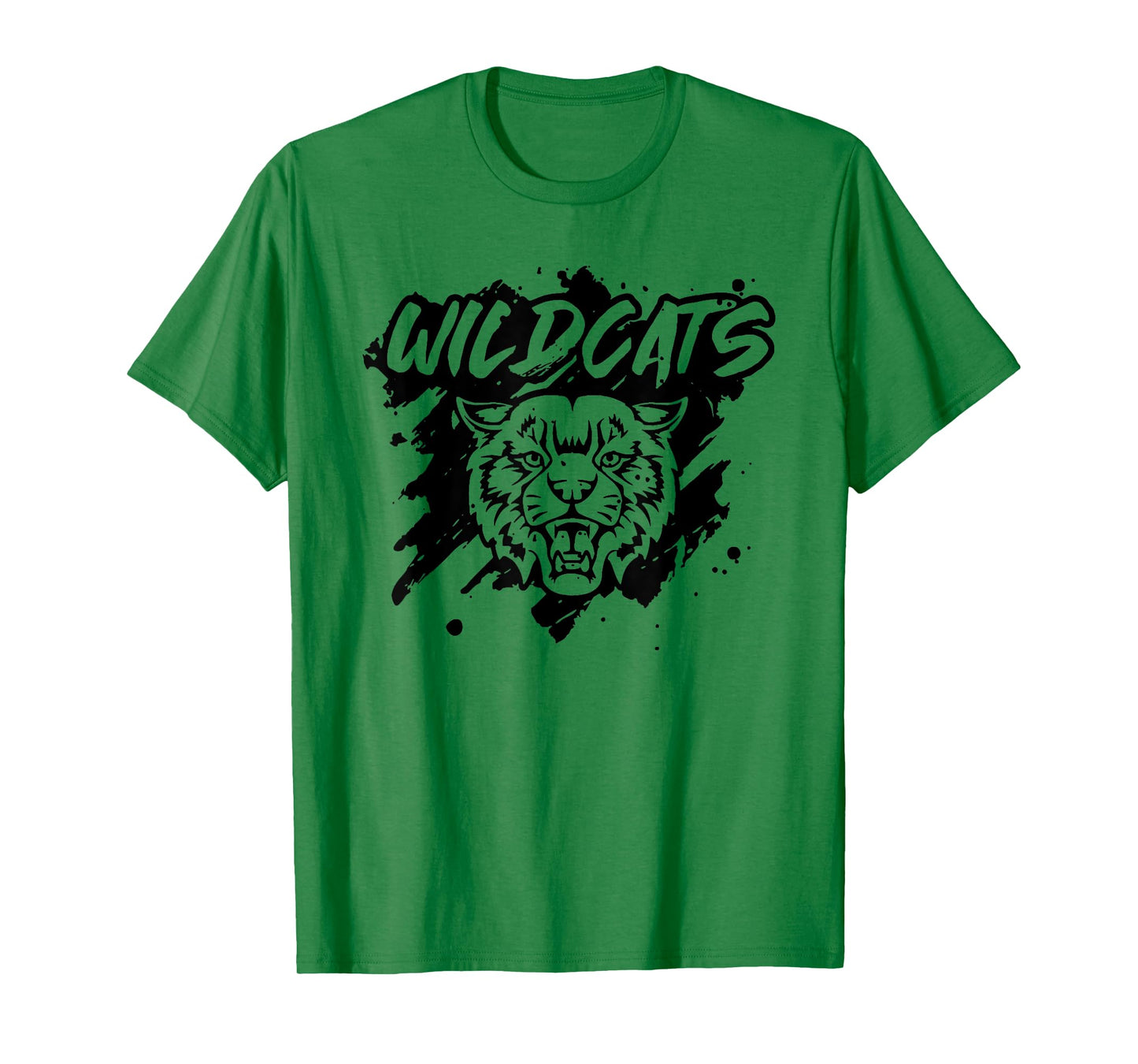 Wildcats Football School Sports Fan Team Spirit T-Shirt