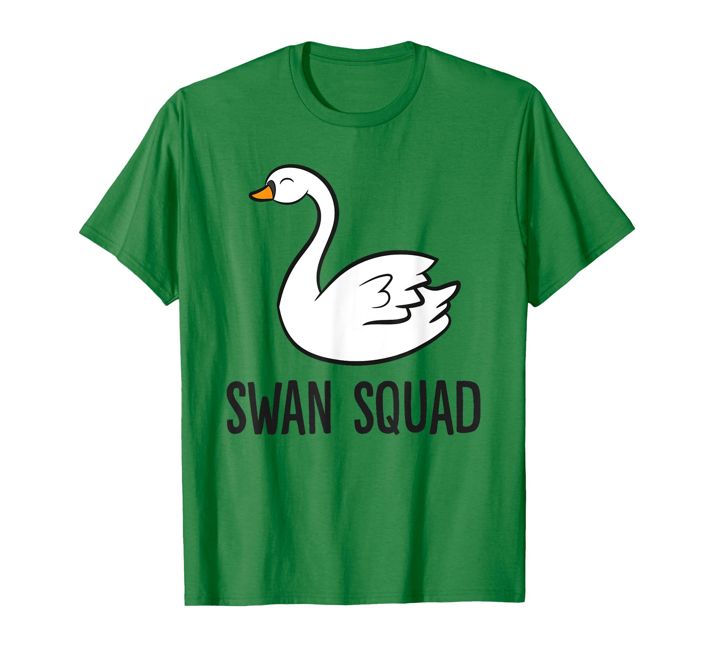 Swan Squad Cute Swan Bird Team Swans T-Shirt