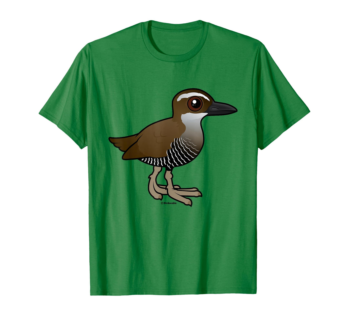 Cute Cartoon Guam Rail | Rare Endangered Bird Awareness T-Shirt