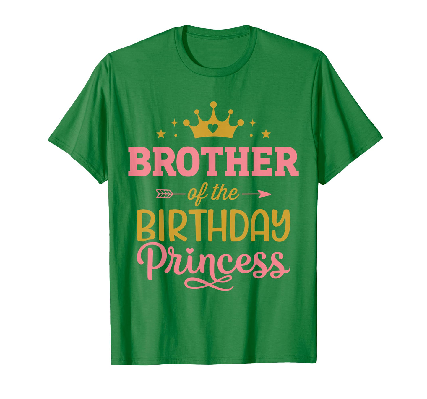Brother of the birthday princess girl matching family party T-Shirt