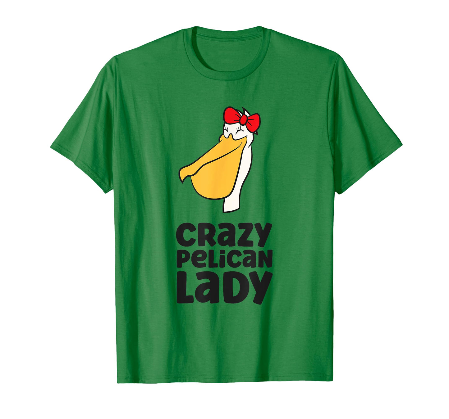 Pelican Bird Lover Girl Crazy Pelican Lady T-Shirt