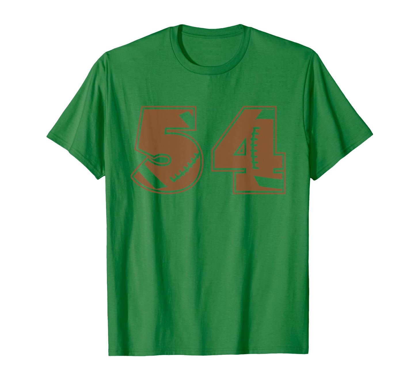 Football 54 Jersey Number T-Shirt