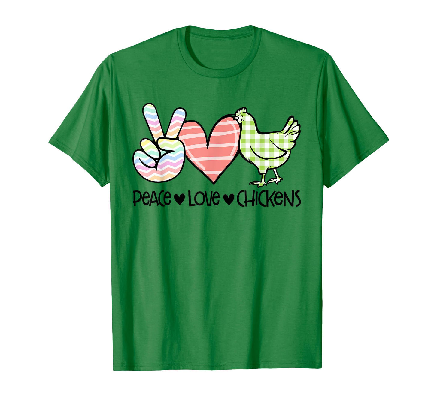 Peace Love Chickens Chicken Lover T-Shirt