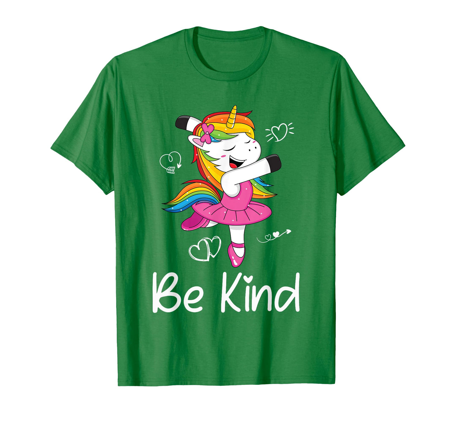 Dancing Unicorn Kids Be Kind Anti Bullying Unity Day Orange T-Shirt