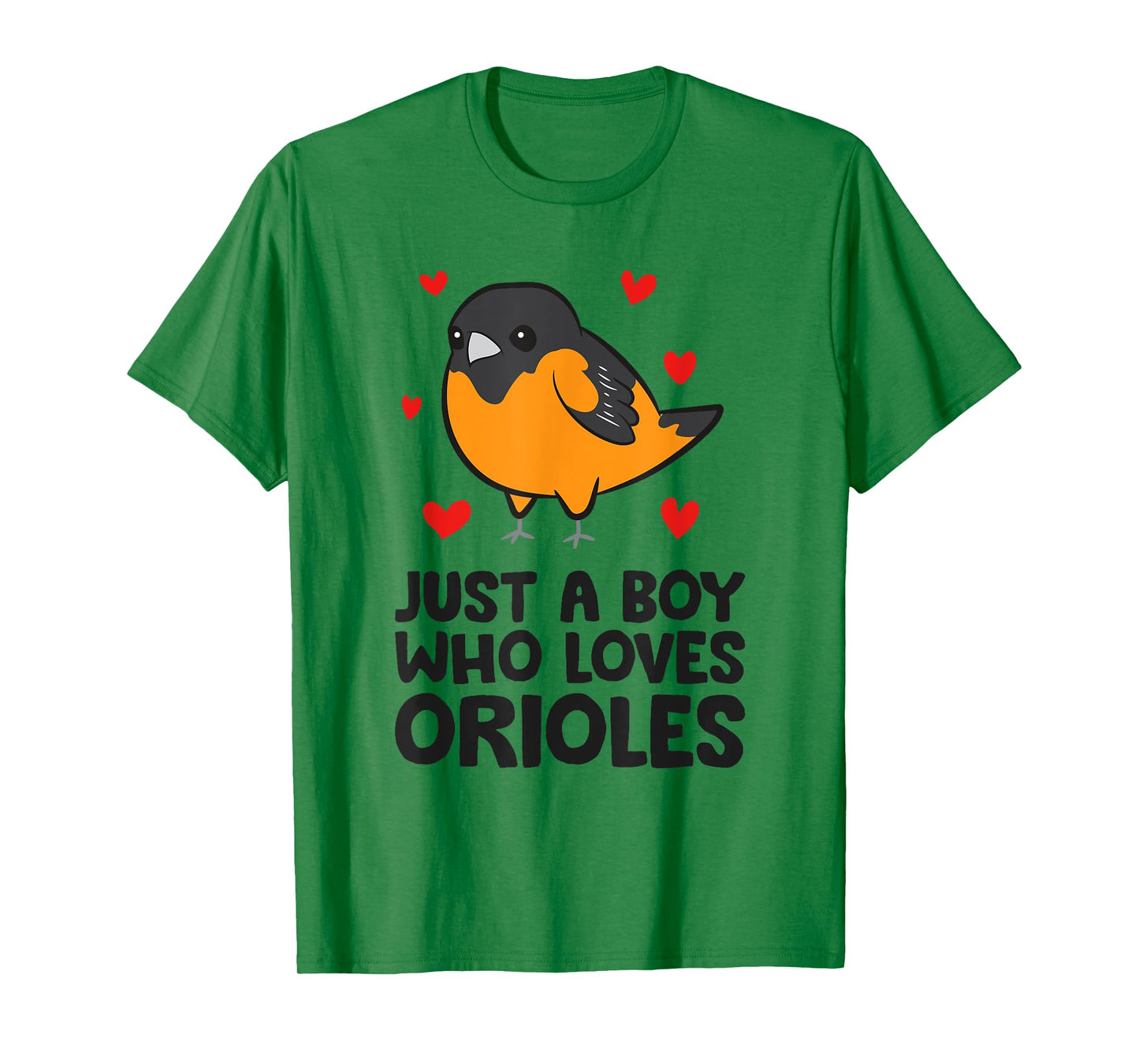 Just a Boy Who Loves Orioles T-Shirt