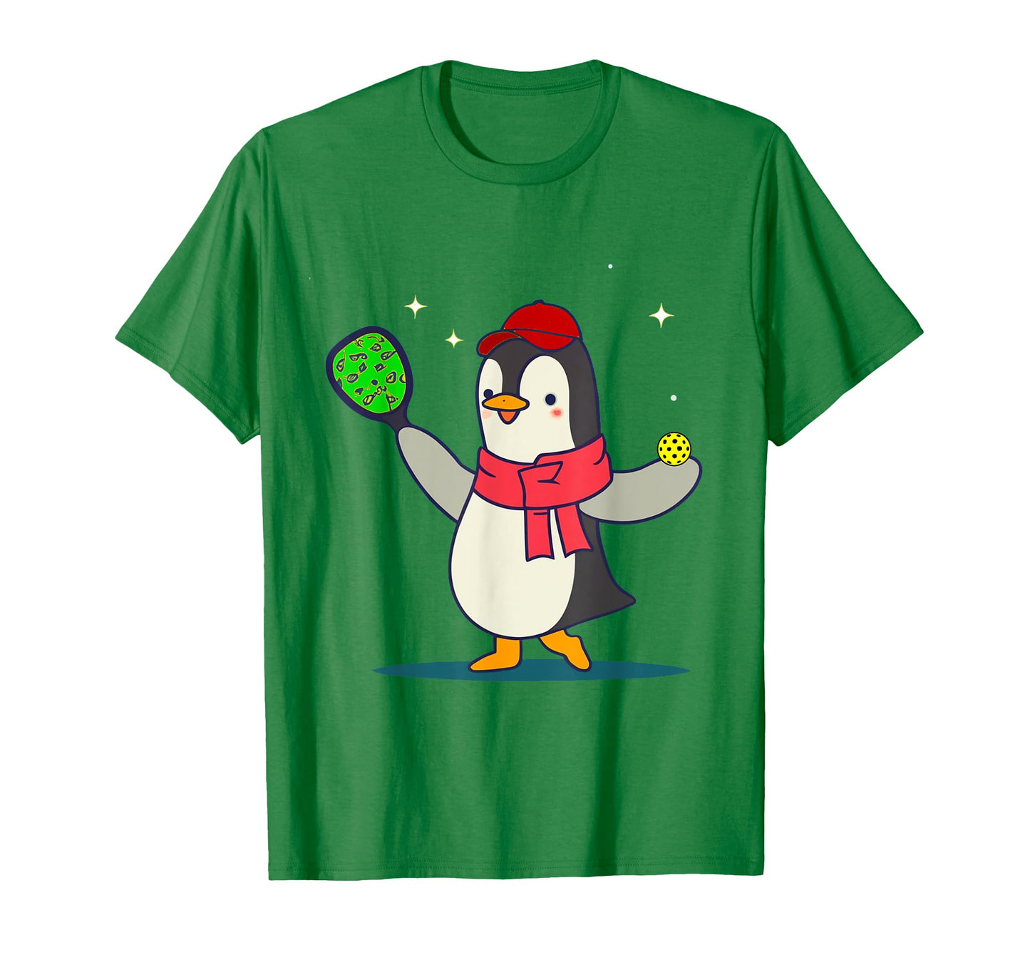 Smileteessports Funny Penguin Playing Pickleball Sports T-Shirt