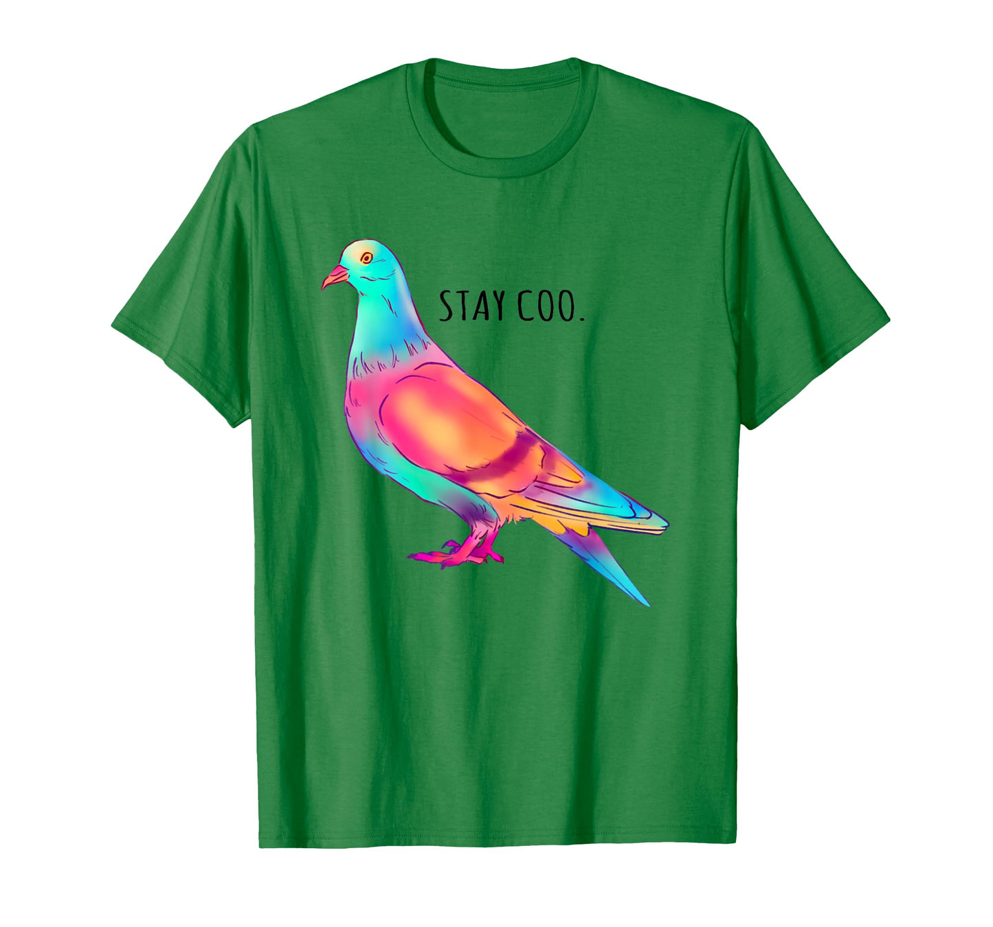 Stay Coo Pigeon Cool Bird Lovers Funny Bird Meme Saying T-Shirt