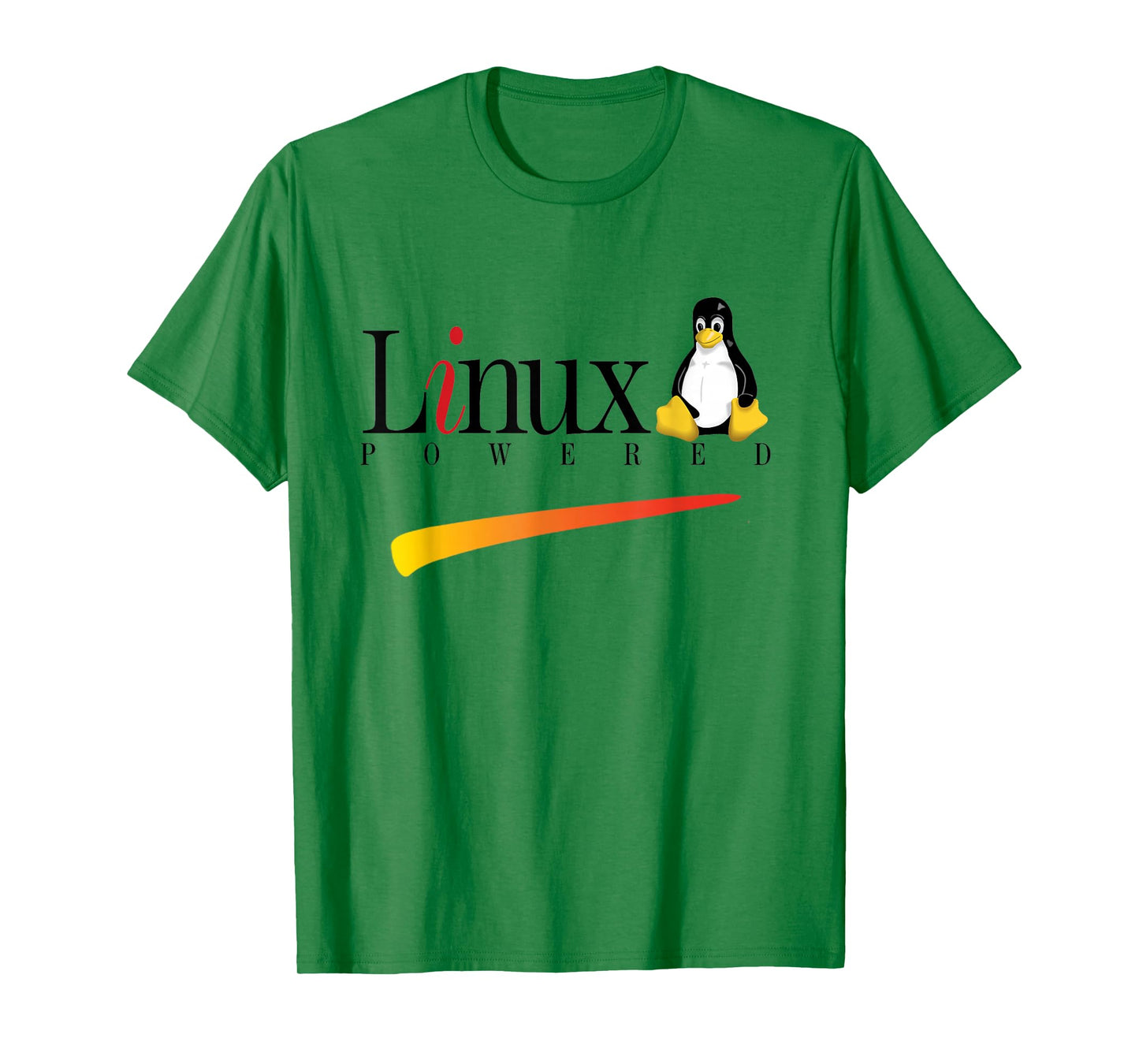 Linux Os T-Shirt Powered by Linux Tux Penguin Tee-Shirt T-Shirt