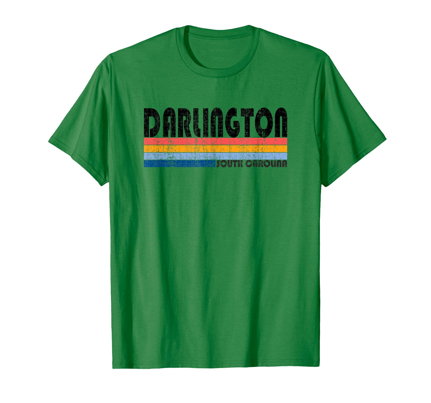 Darlington, SC Hometown Pride Retro 70s 80s Style T-Shirt