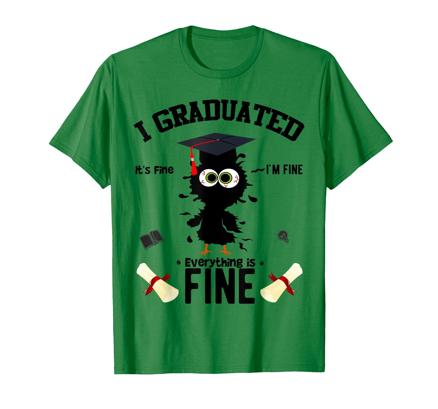 I Graduated Funny Chicken Graduation Graduate Class 2023 T-Shirt