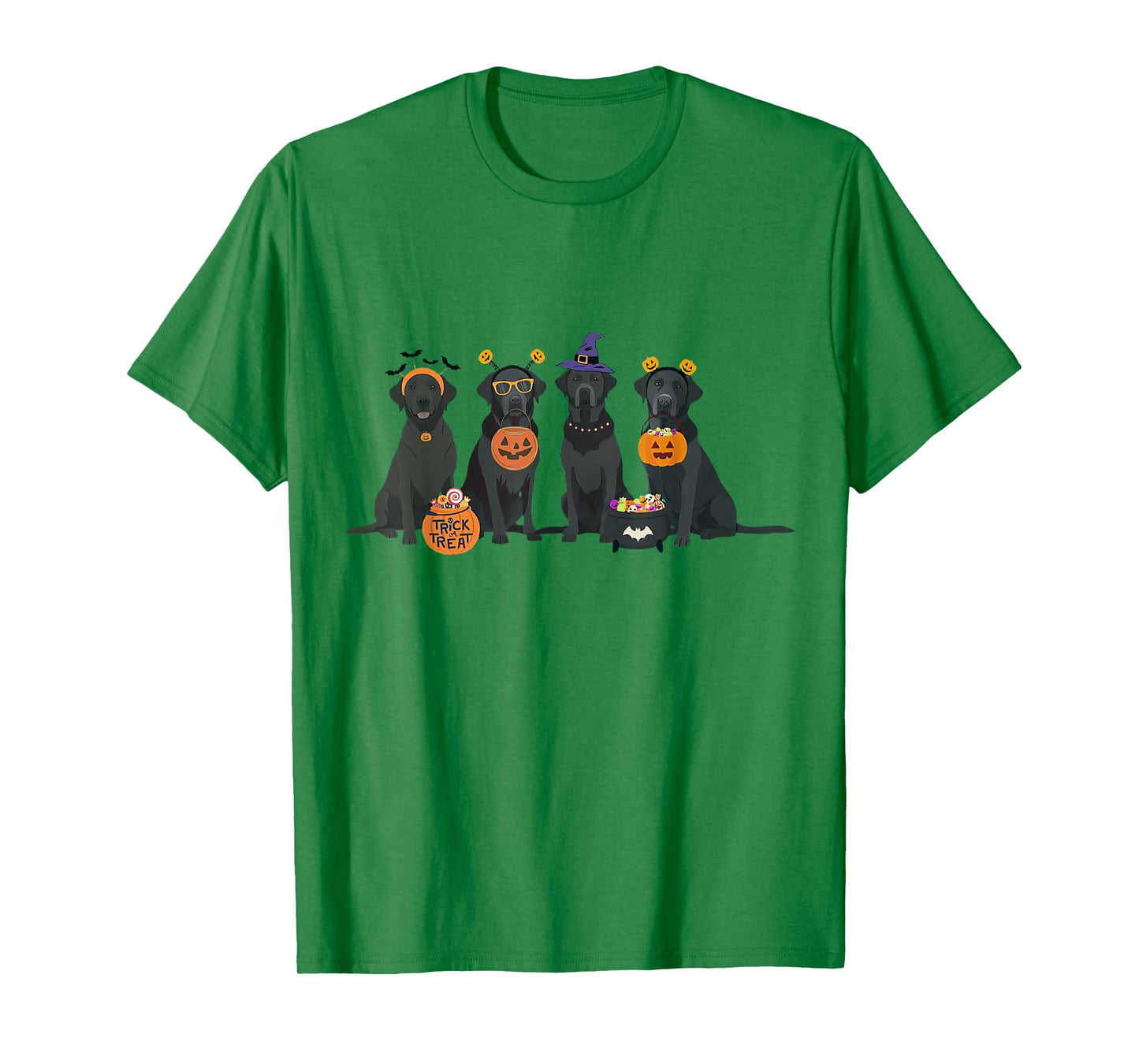 Halloween Black Lab Fall Labrador Retriever Halloween Dog T-Shirt