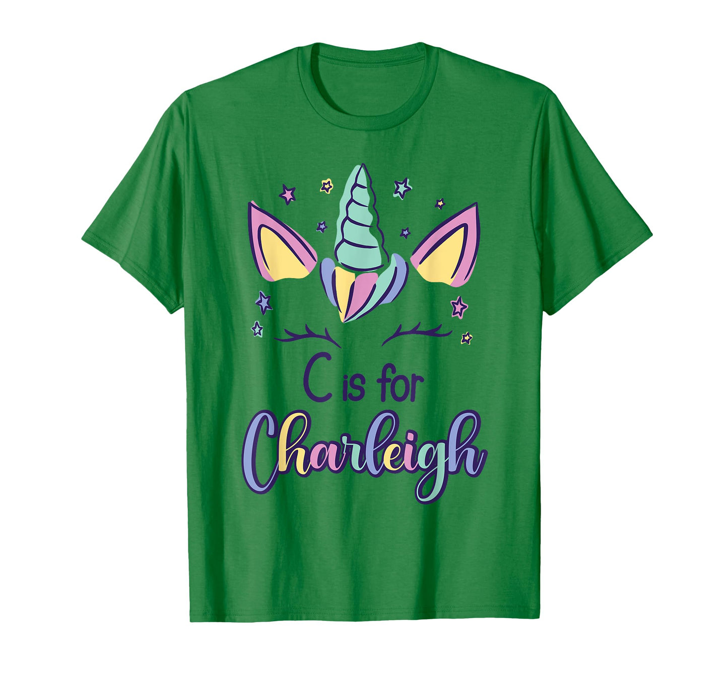 First Name Charleigh Personalized C Is For Charleigh T-Shirt