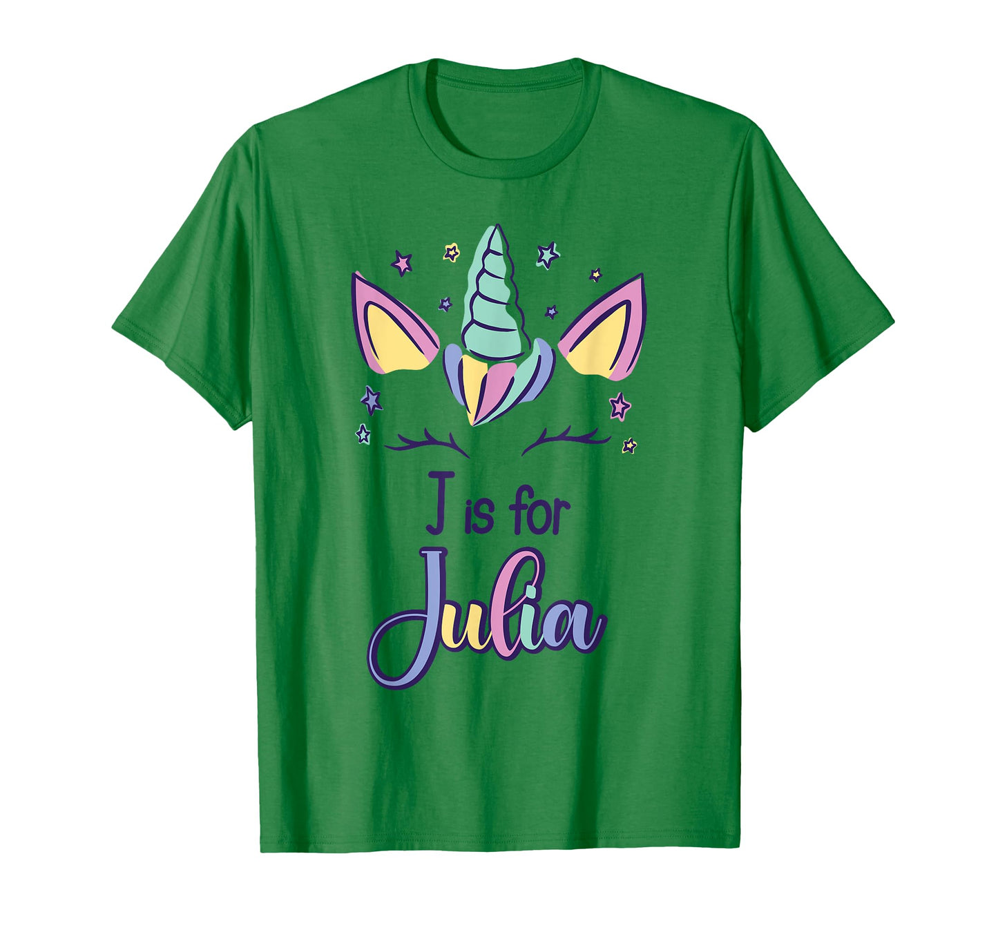 First Name Julia Personalized J Is For Julia T-Shirt