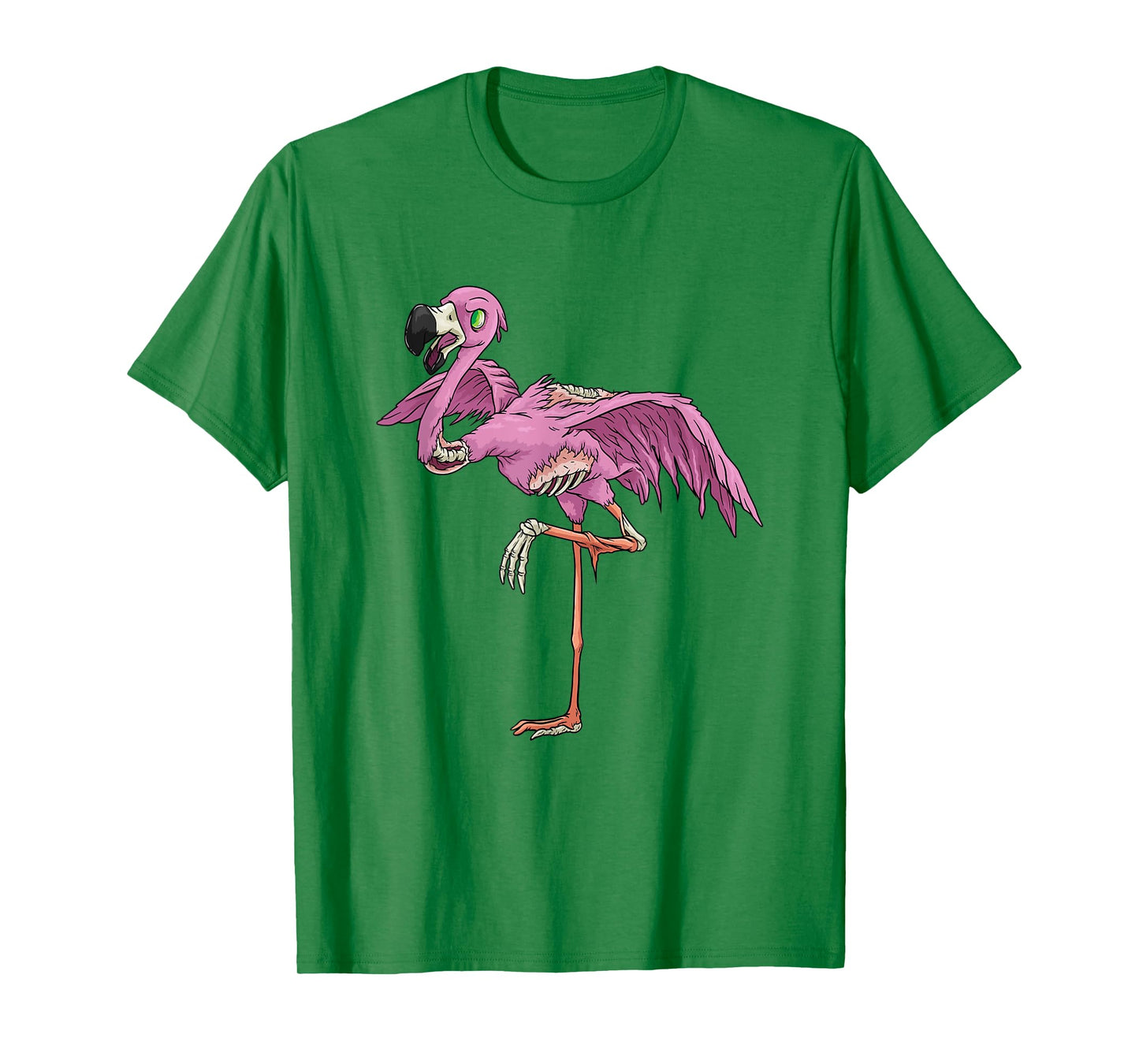 Funny Flamingo funny Zombie Apocalypse Halloween Flamingo T-Shirt