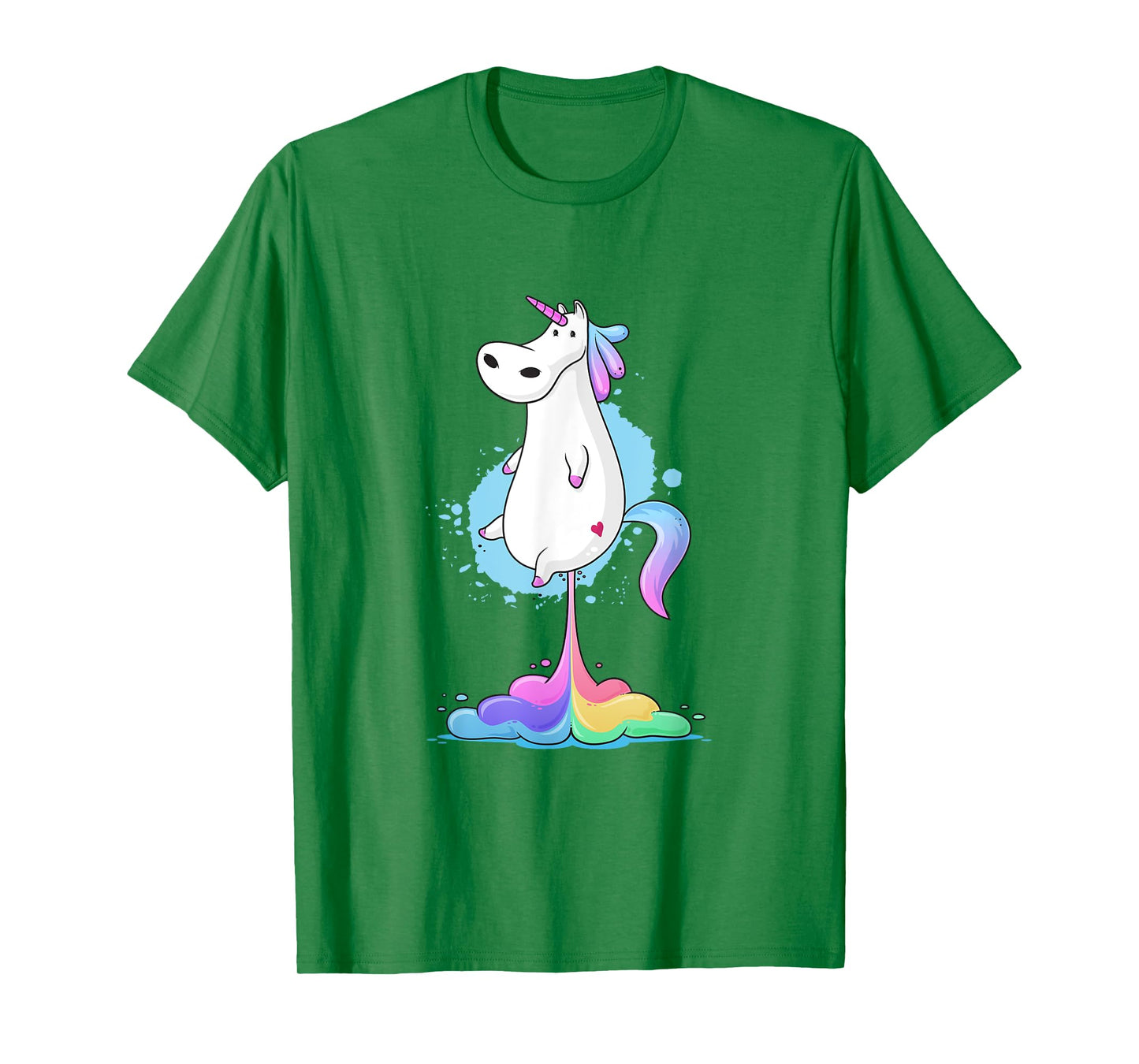 Funny Unicorn Fart Party - Farting Rainbow Squad T-Shirt