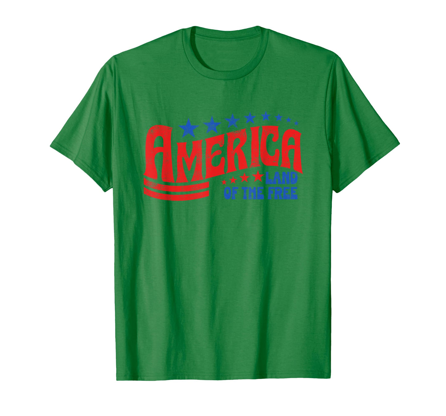 America 1776 Land Of The Free Patriotic Freedom 4th Of July T-Shirt