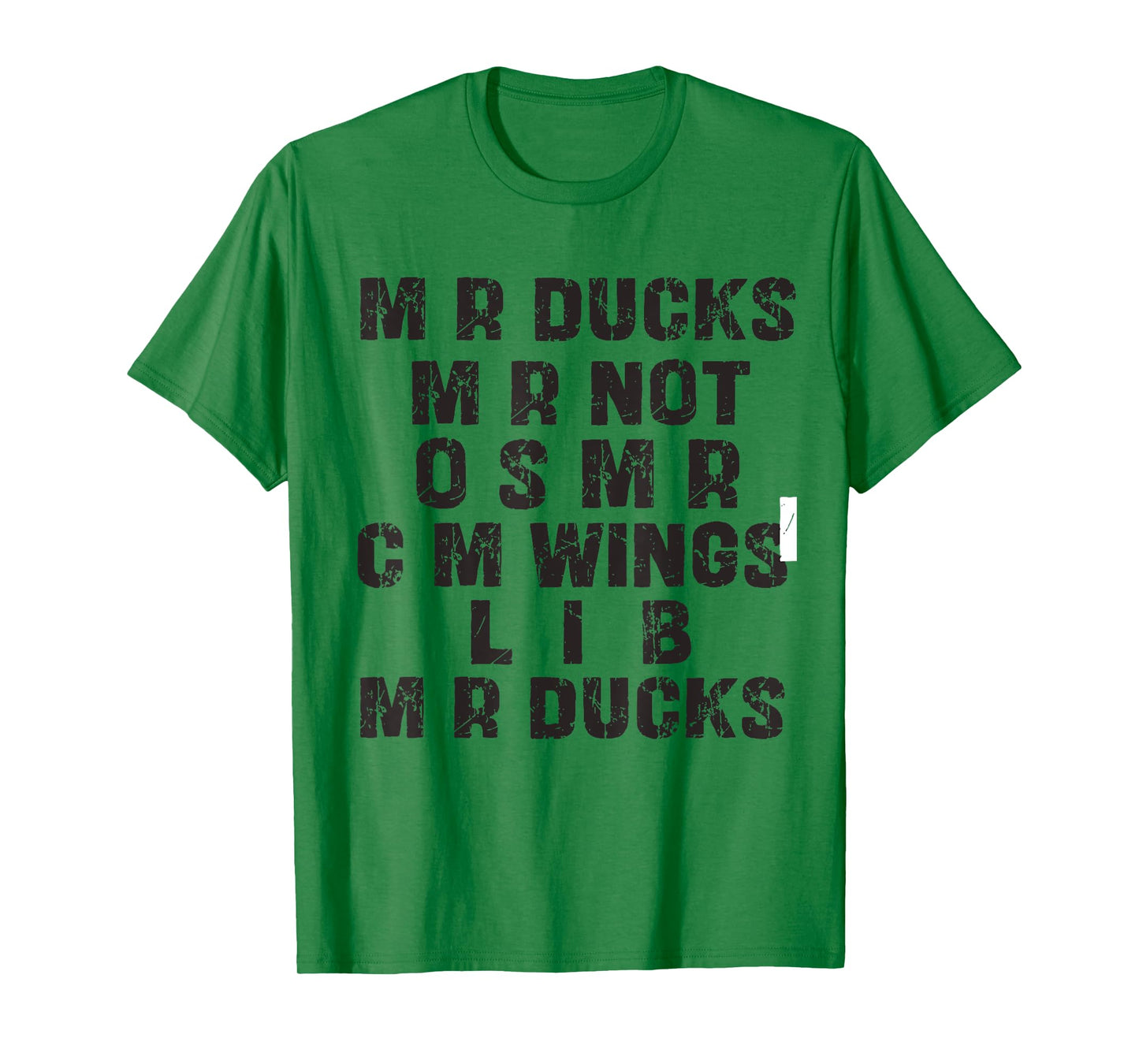 M R Ducks Funny Duck Talk For Bird And Pun Lovers T-Shirt