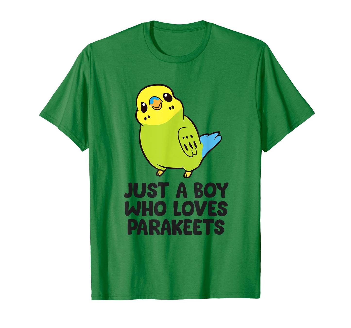 Parakeet Boy Just a Boy Who Loves Parakeets T-Shirt
