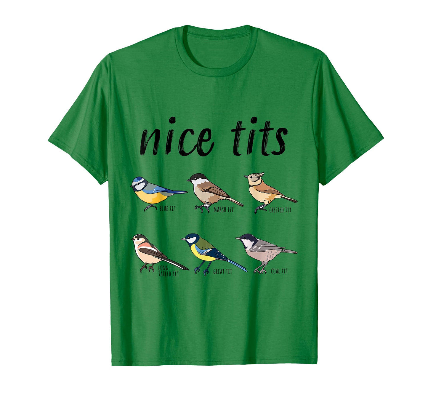 Bird watching Funny "nice tits" Gift for Birding T-Shirt