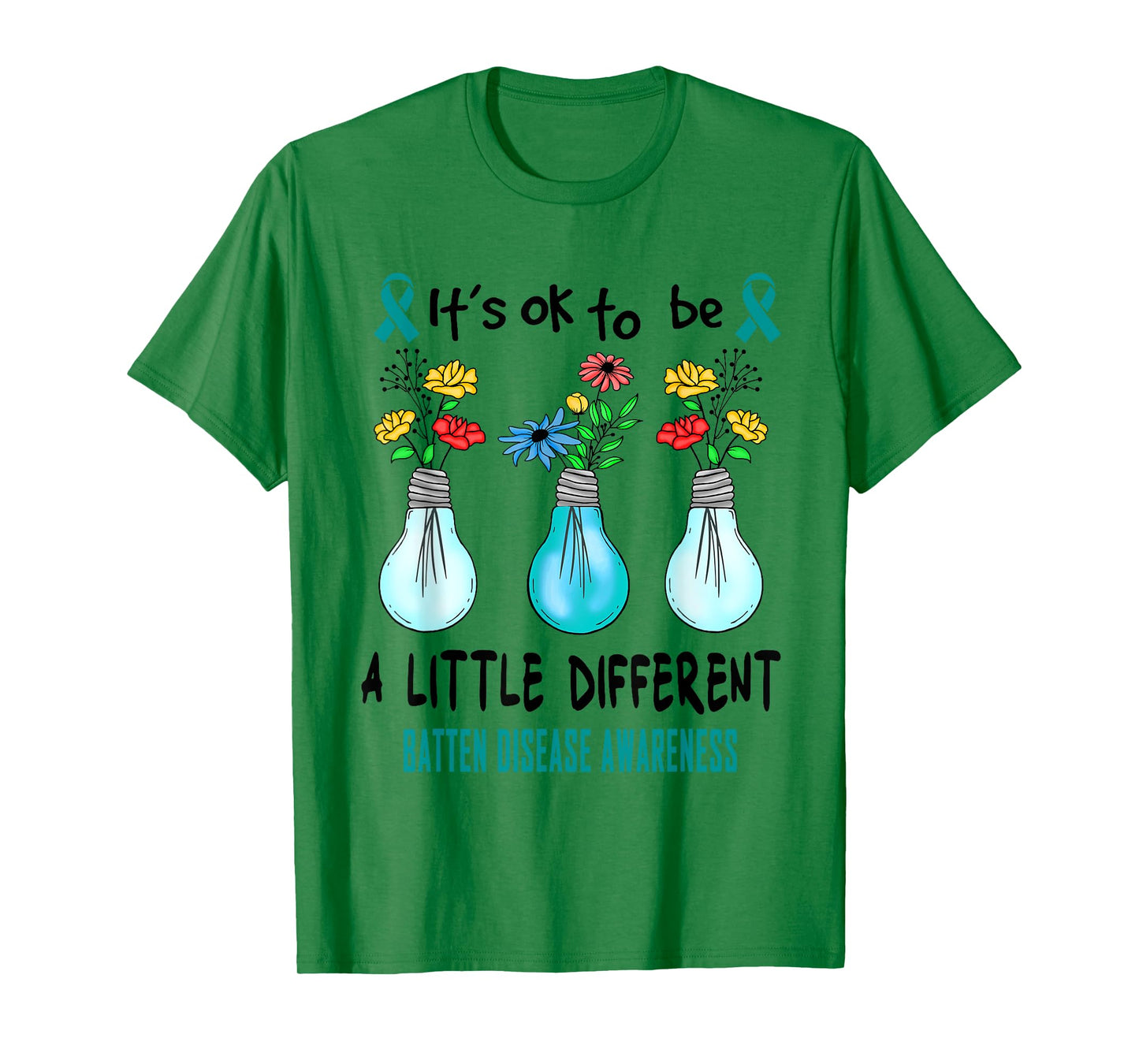 It's Ok To Be A Little Different Batten Disease Awareness T-Shirt