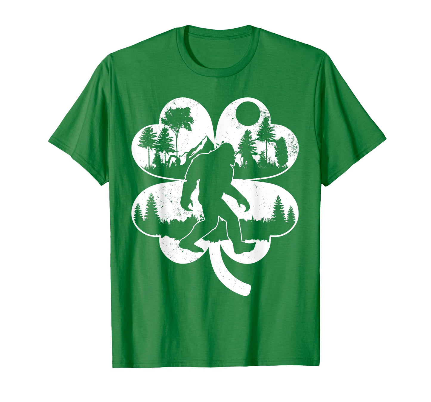 St Patricks Day Bigfoot Irish Sasquatch Saint Paddy's Irish T-Shirt