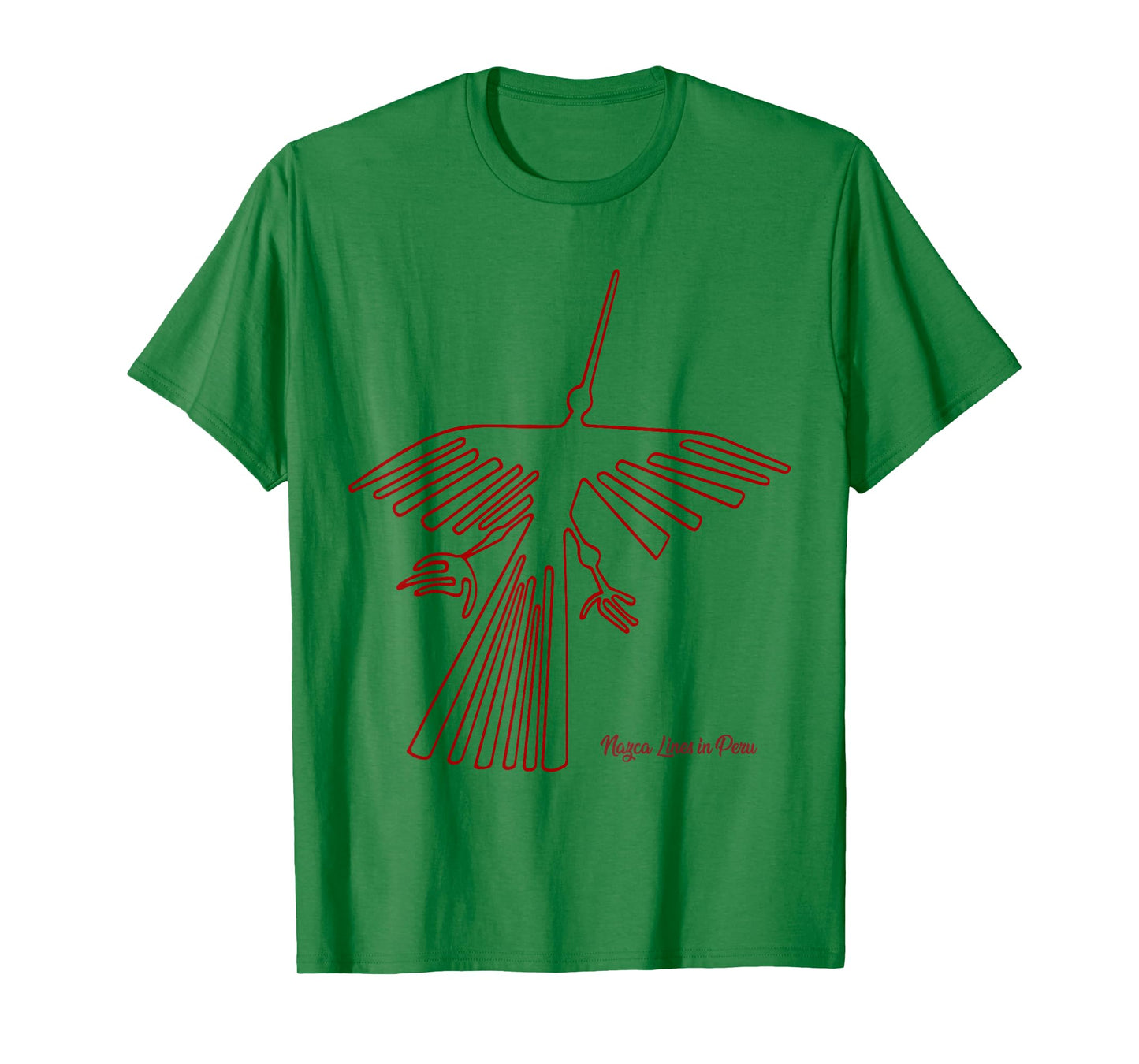 Nazca Lines the Condor Peruvian Glyph T-Shirt T-Shirt