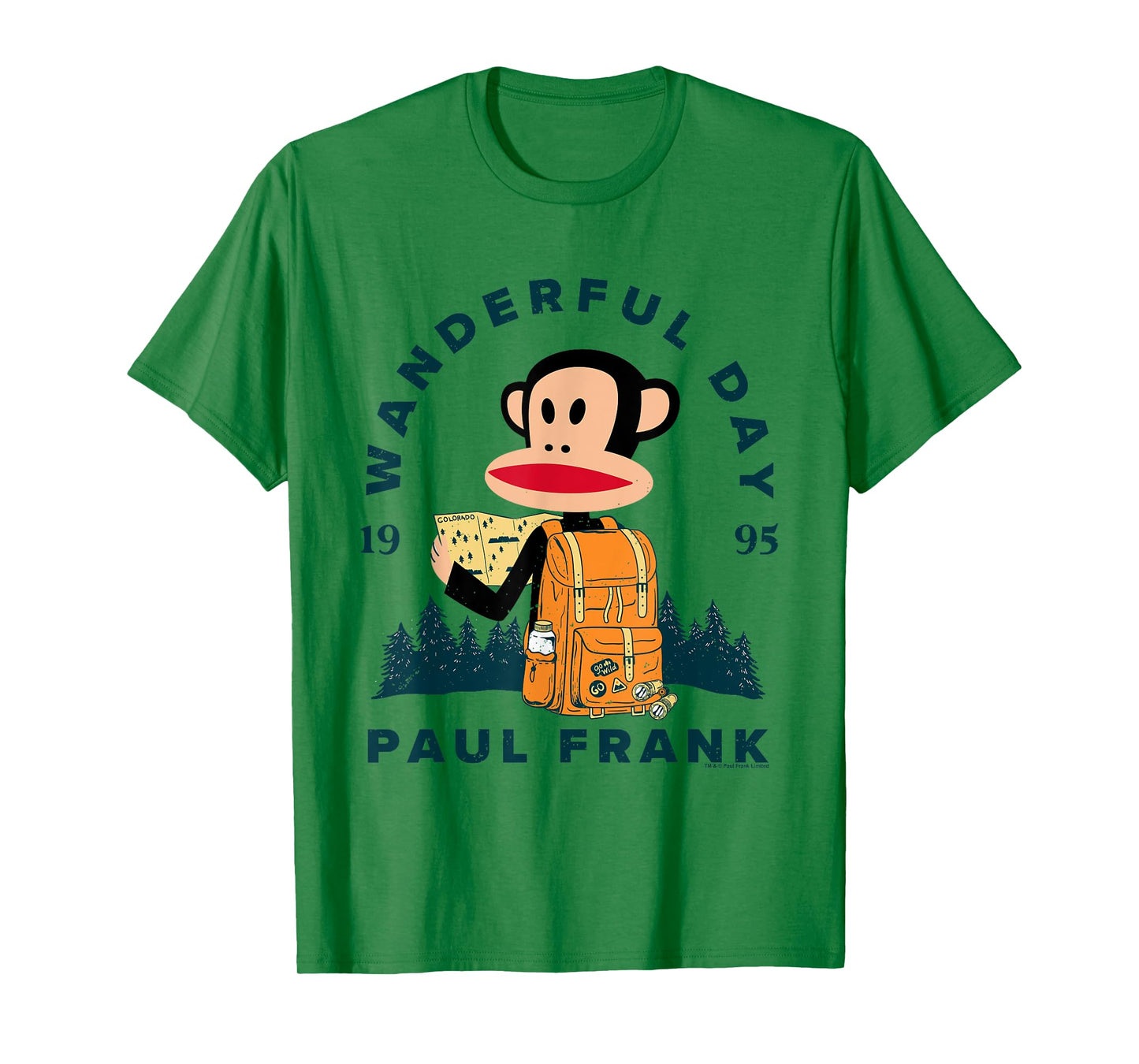 Paul Frank Julius Adventure Wanderful Day T-Shirt