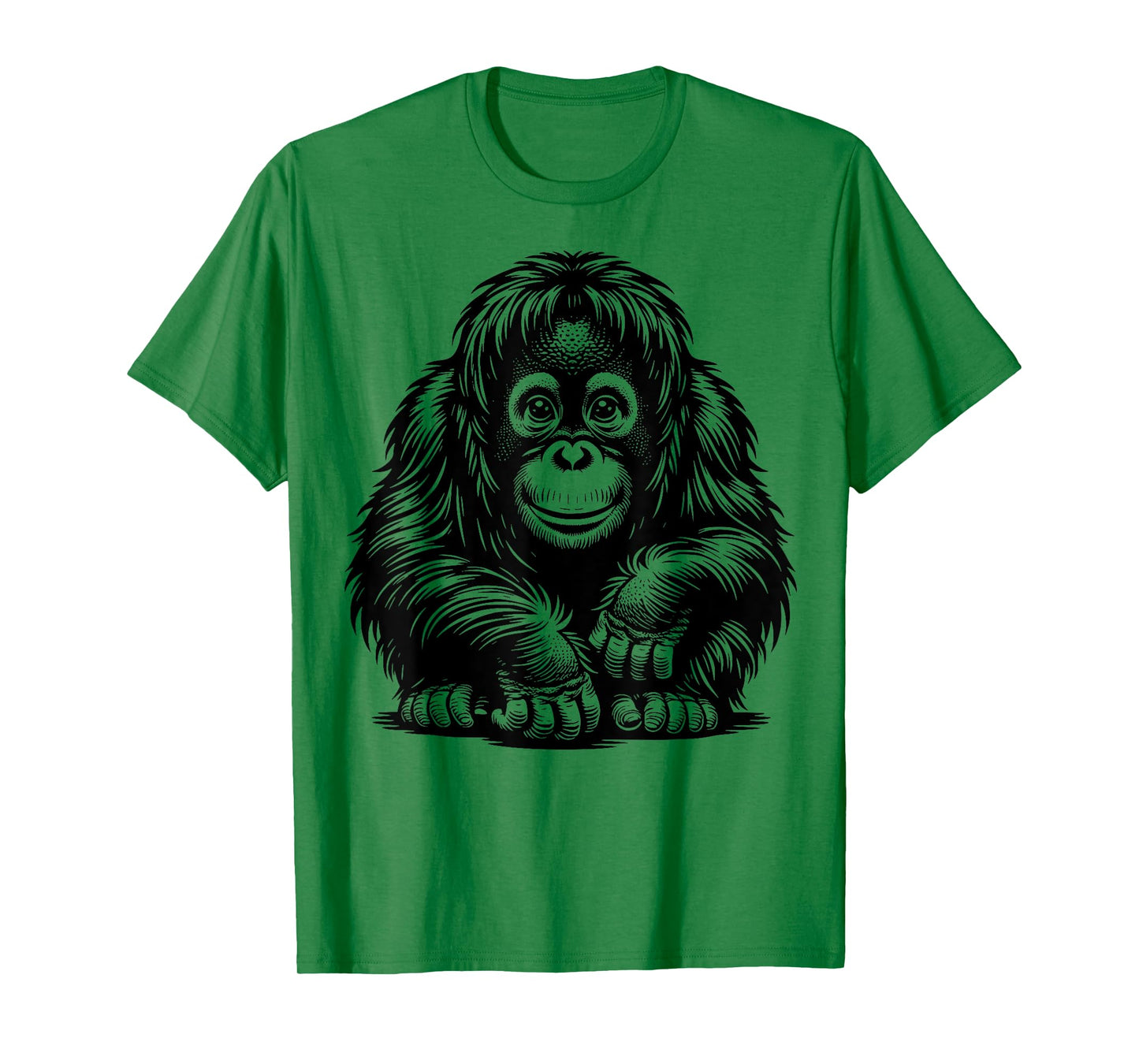 Vintage baby Orangutan Primate monkey adorable funny T-Shirt