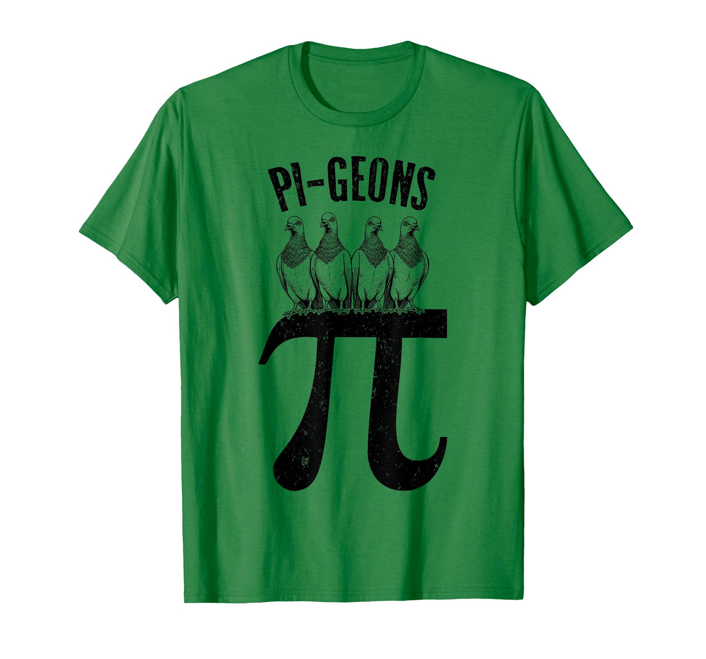 Pi Day Pi-Geons Funny Pigeon Bird Math Teacher Mathematics T-Shirt
