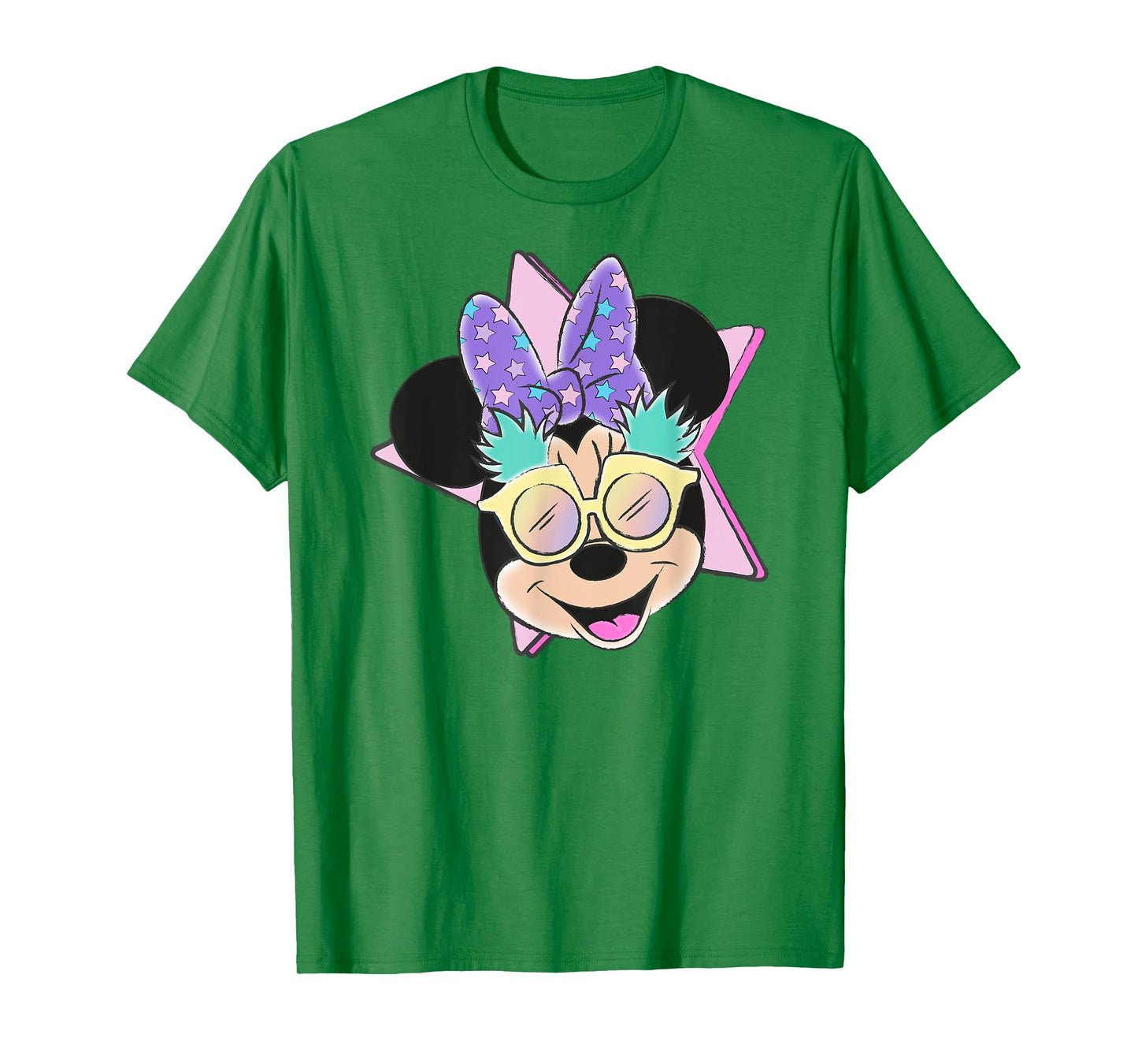 Minnie Mouse - Summer Pineapple Sunglasses With Stars T-Shirt