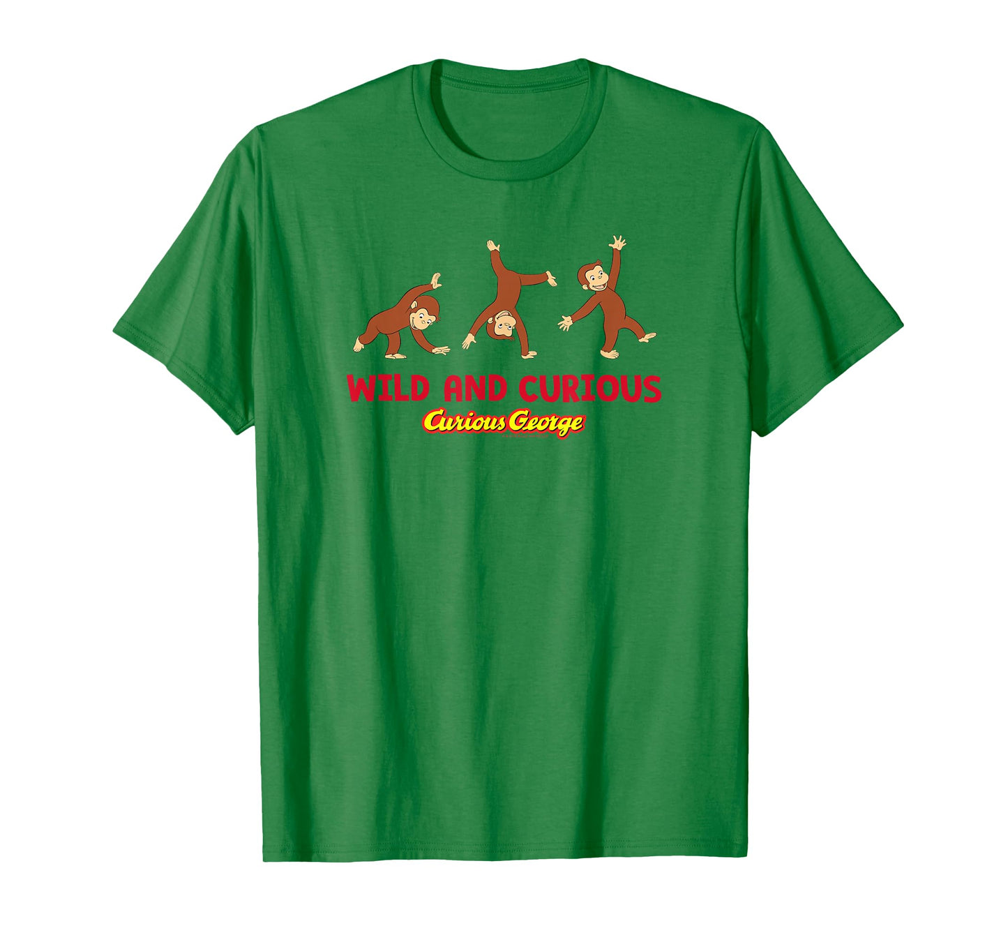 Curious George Wild and Curious Cartwheel T-Shirt
