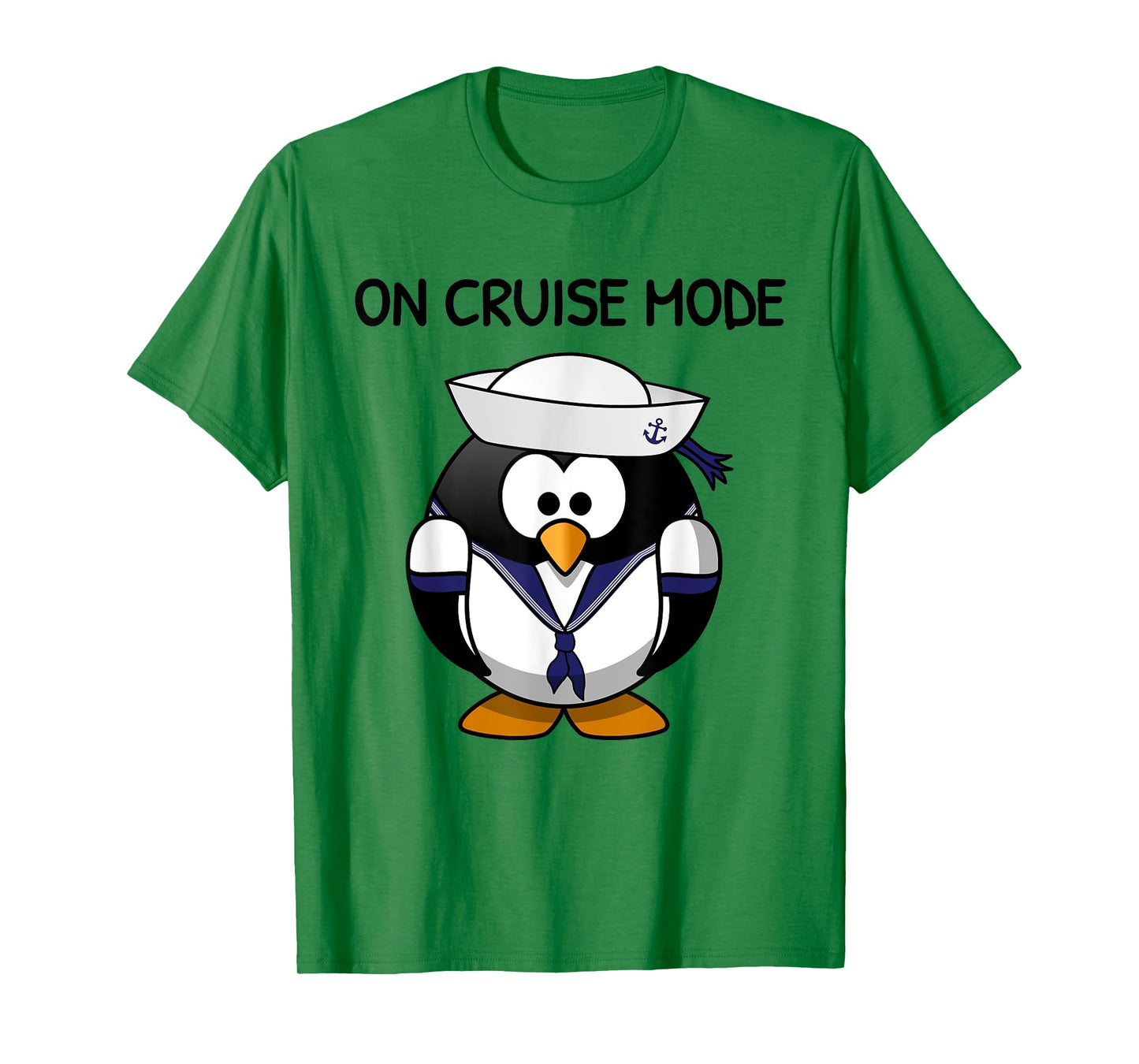 On Cruise Mode Cute Vacation Penguin T-Shirt