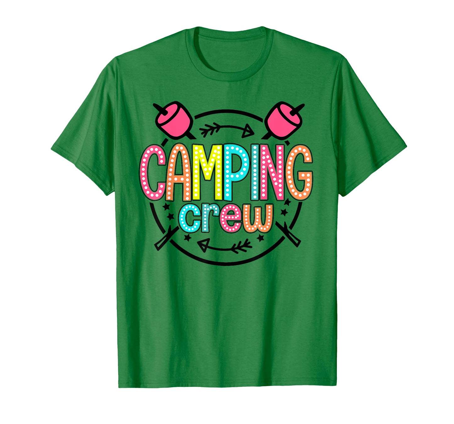Family Camper Group Camping Crew Camping Matching T-Shirt