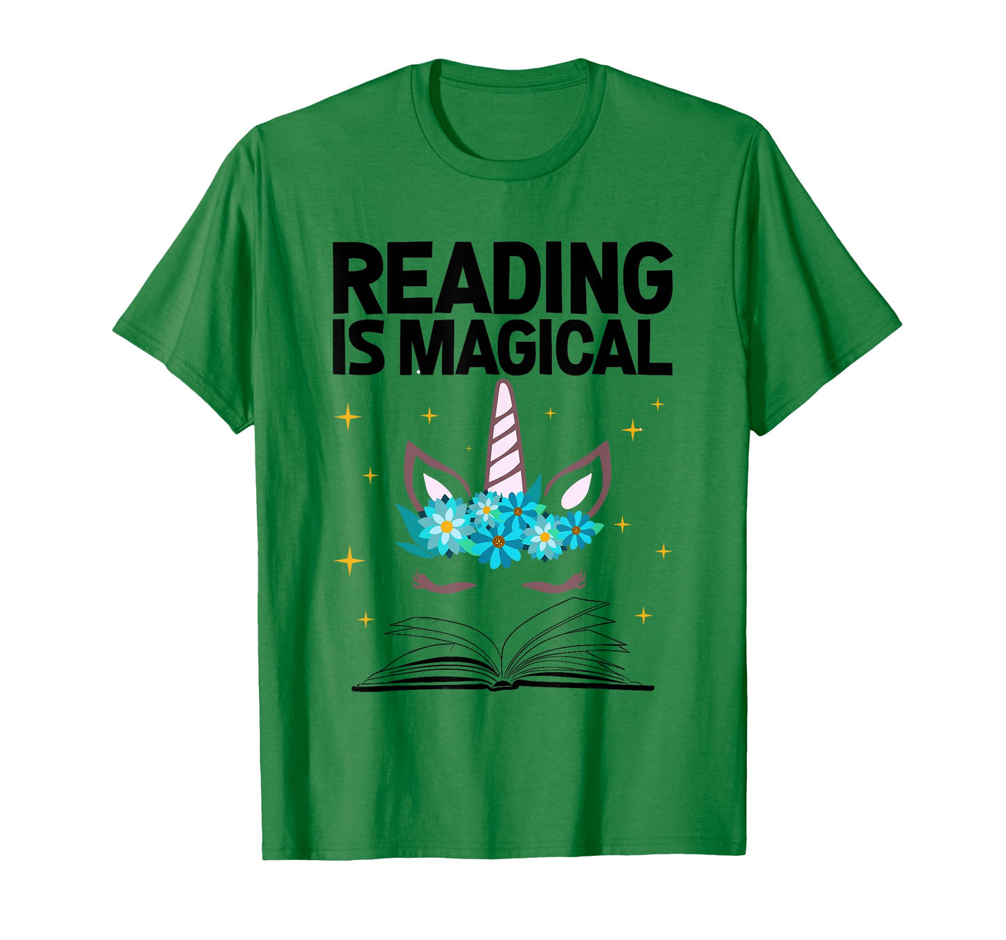 Reading Is Magical T-Shirt Unicorn Book Lover Shirts Gift T-Shirt