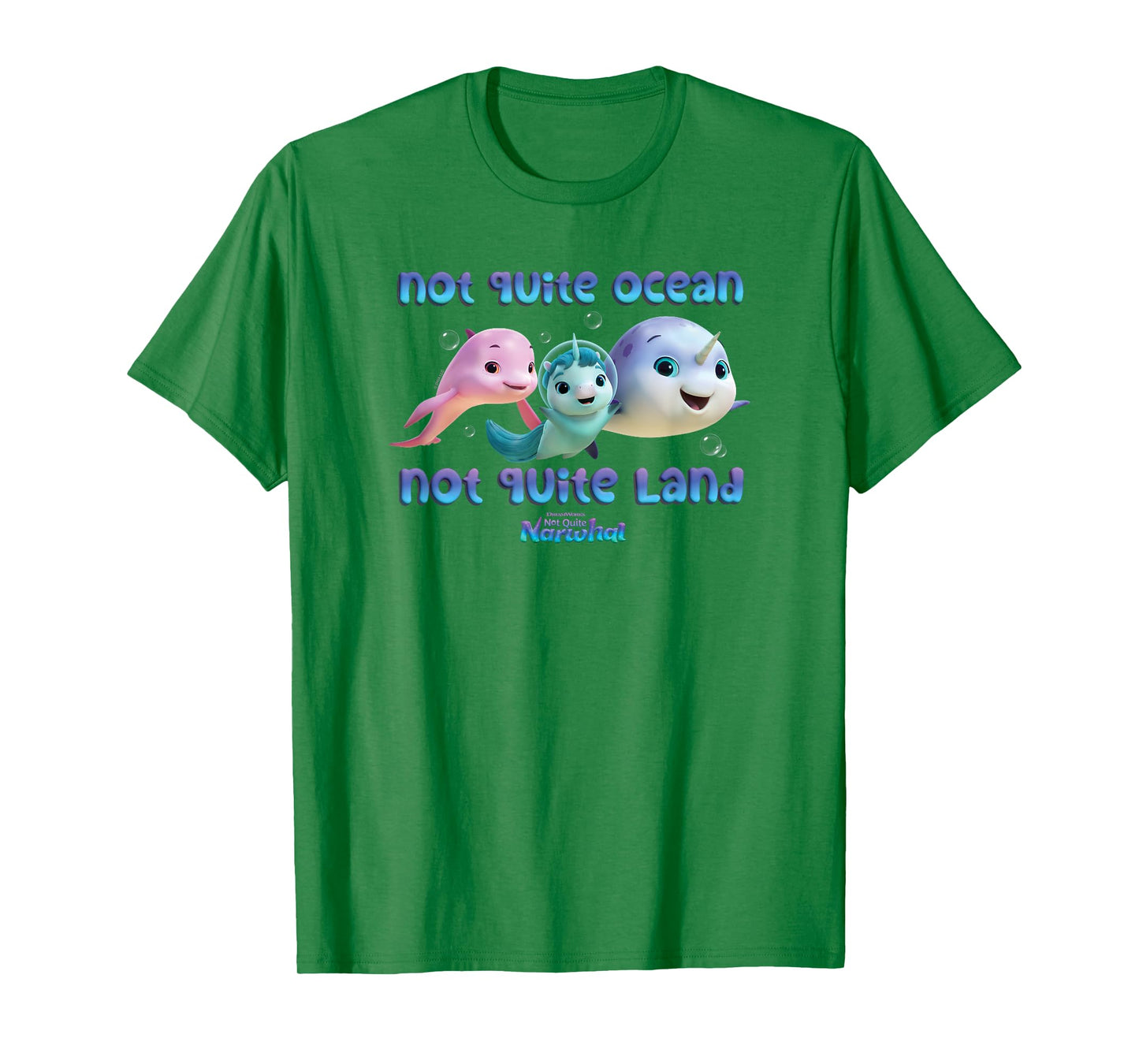 DreamWorks Not Quite Narwhal Ocean Land T-Shirt