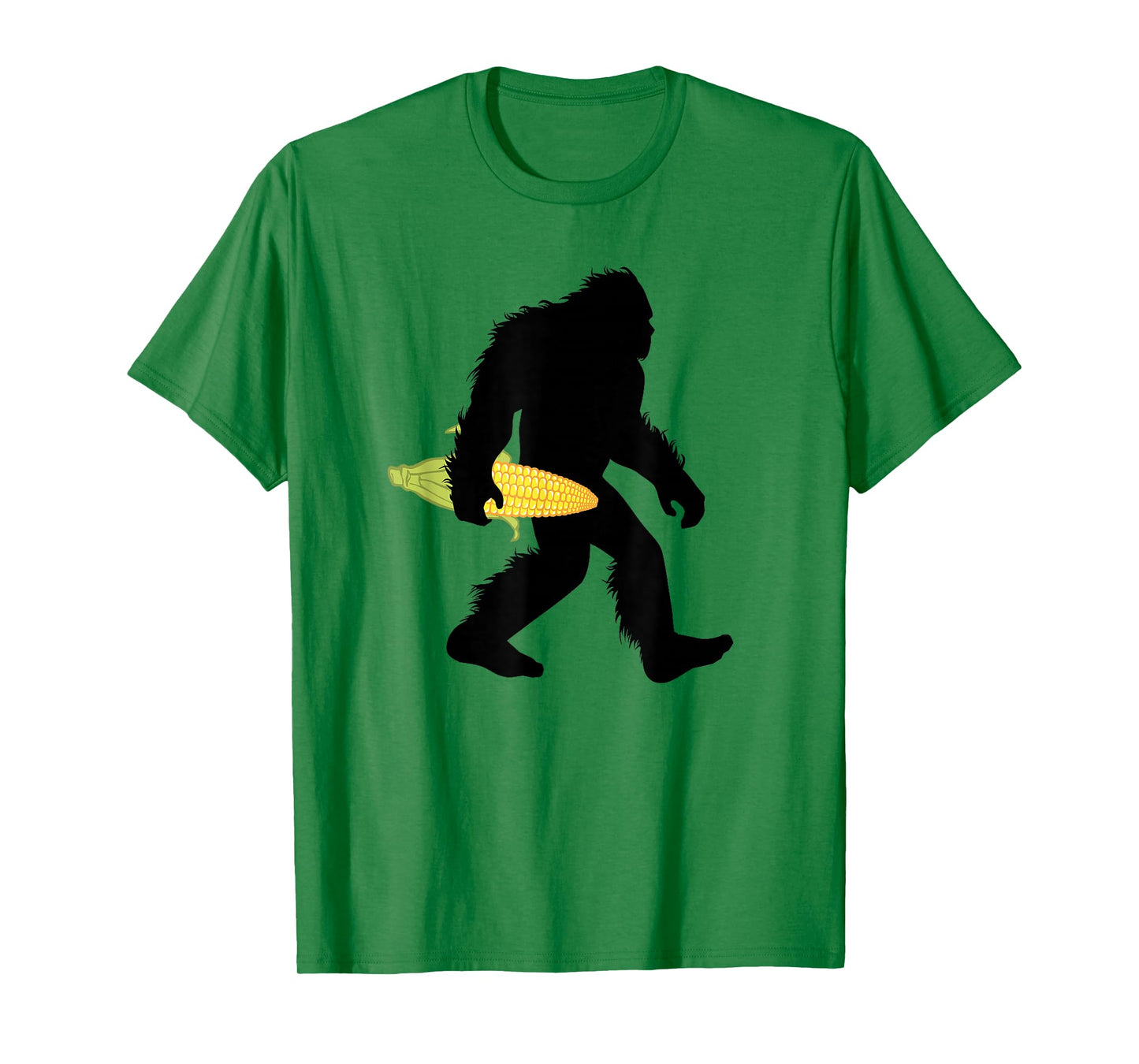 Bigfoot Corn T-Shirt, Maize Shucker Sasquatch Tee Apparel T-Shirt